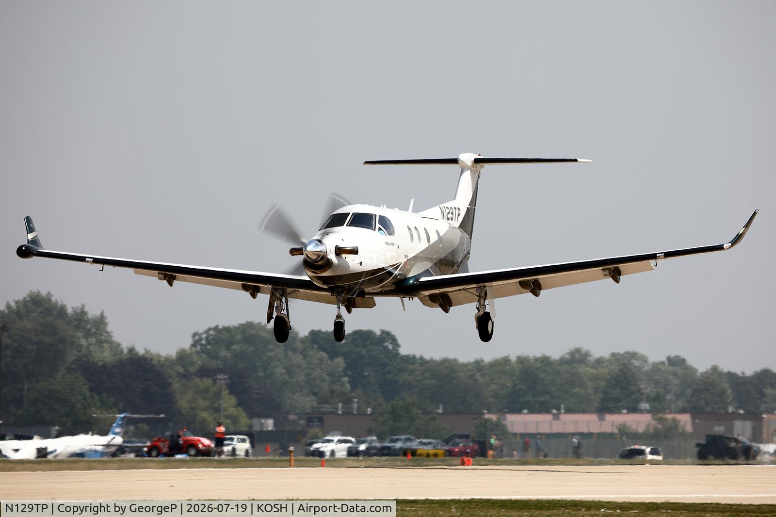 Aircraft N129TP, 2005 Pilatus PC-12/45, c/n 629, Airventure 2026., at KOSH, photo by GeorgeP