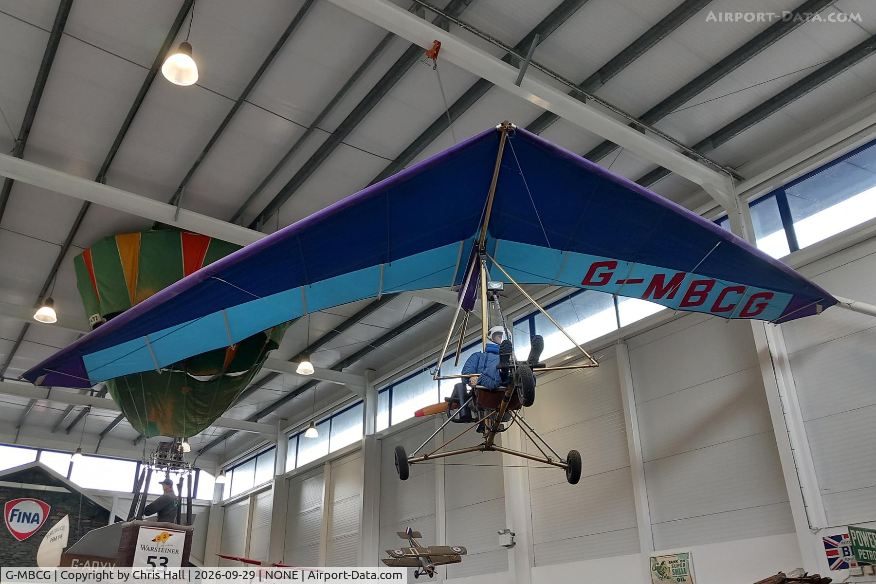Aircraft G-MBCG, Solar Wings TYPHOON/TRI-PACER 250, c/n T481121P, Lakeland Motor Museum, at NONE, photo by Chris Hall