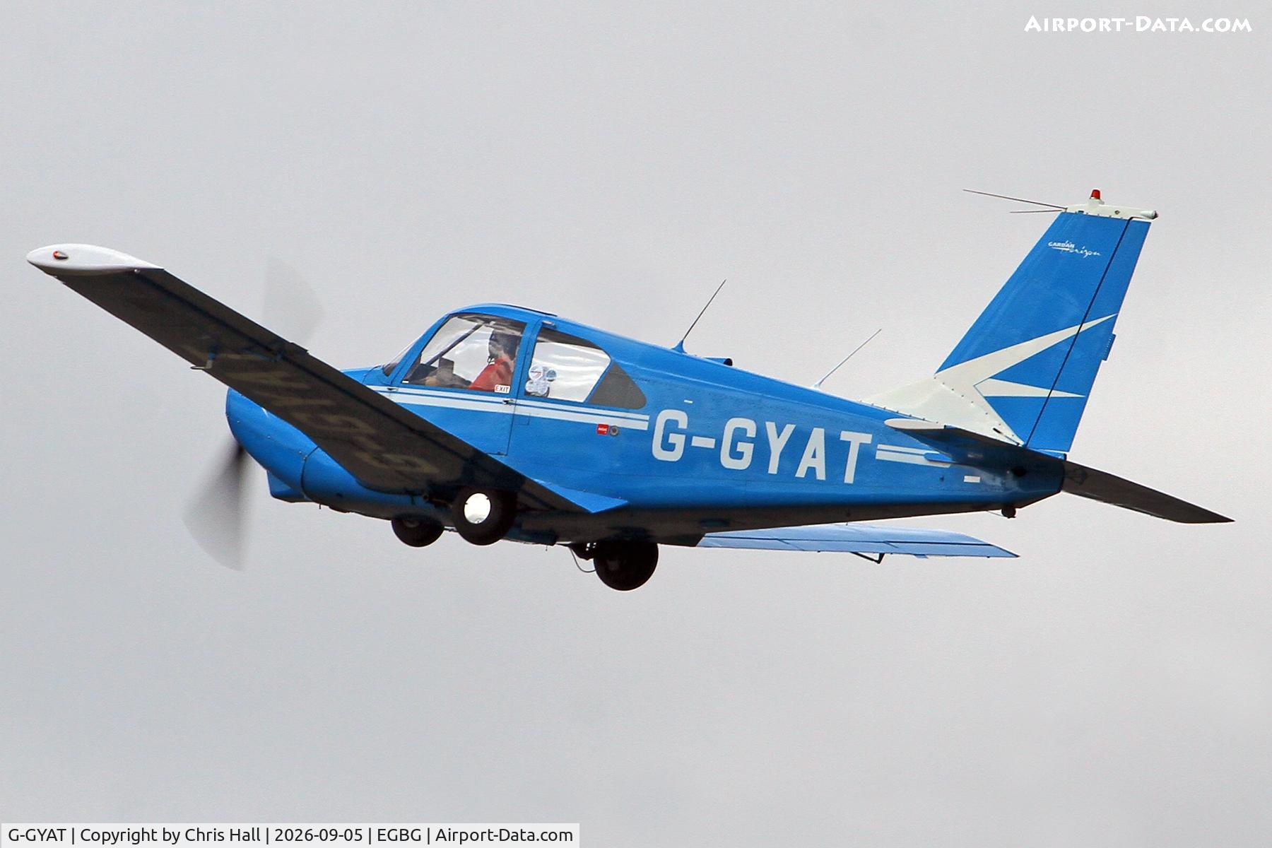 Aircraft G-GYAT, 1966 Gardan GY-80-180 Horizon, c/n 136, LAA 80th Anniversary Rally, at EGBG, photo by Chris Hall