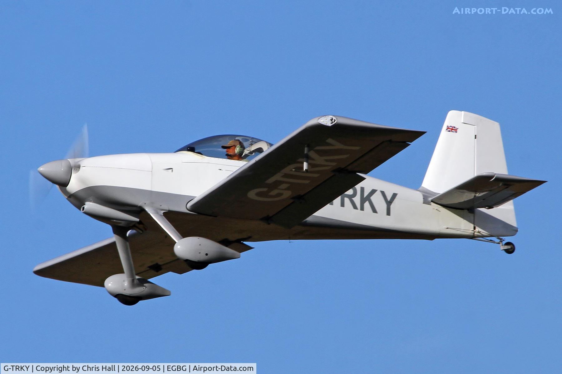 Aircraft G-TRKY, 2025 Van's RV-9, c/n LAA 320-15036, LAA 80th Anniversary Rally, at EGBG, photo by Chris Hall