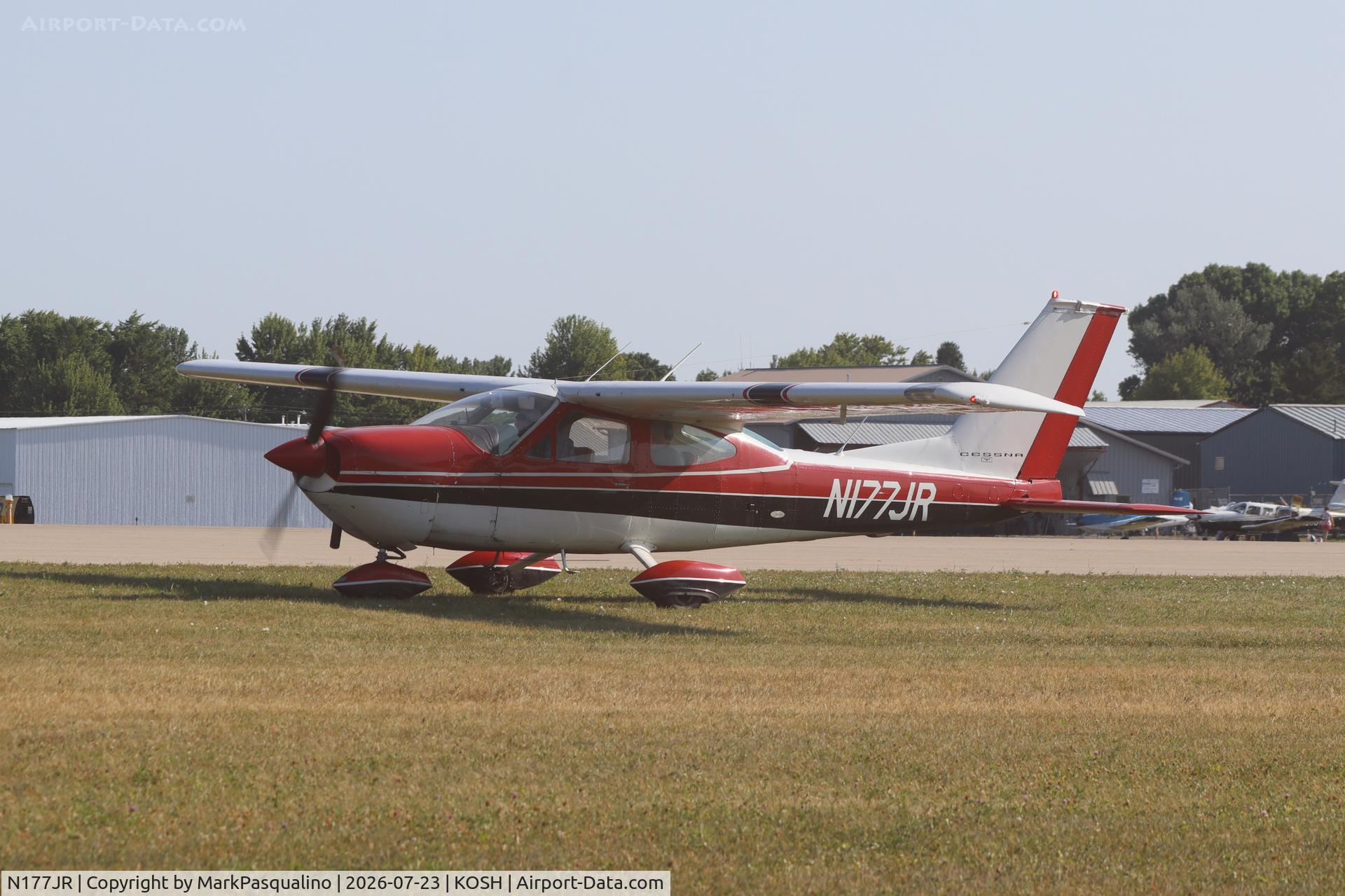Aircraft N177JR, 1970 Cessna 177B Cardinal, c/n 17701481, Cessna 177B, at KOSH, photo by MarkPasqualino