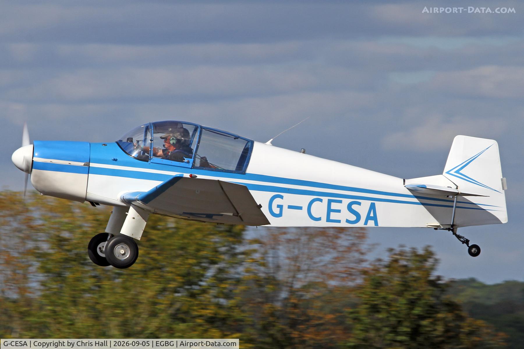 Aircraft G-CESA, 2009 Jodel DR-1050 Ambassadeur, c/n PFA 304-13753, LAA 80th Anniversary Rally, at EGBG, photo by Chris Hall