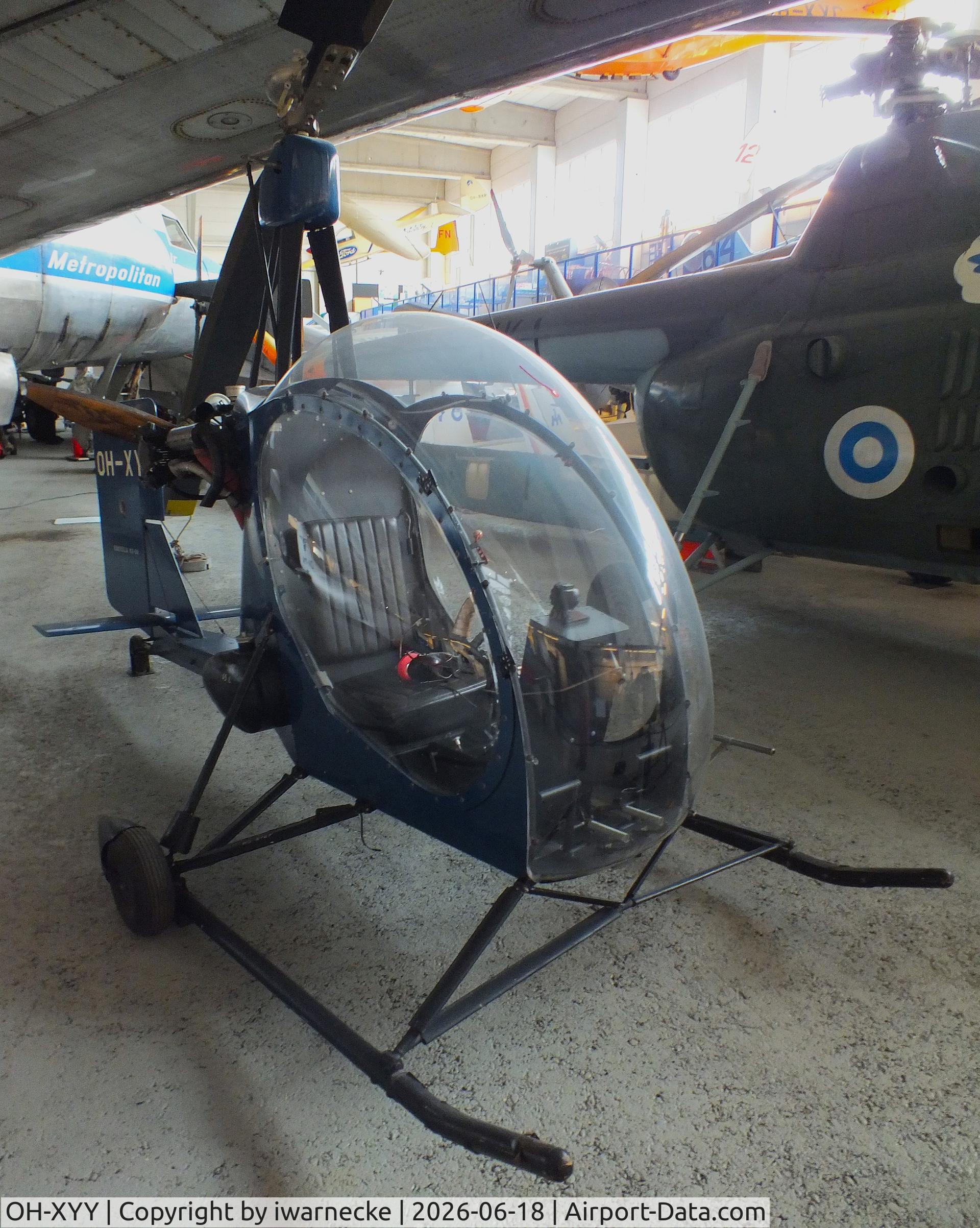 Aircraft OH-XYY, 1969 Kokkola Ko-04 Super Upstart, c/n 01, Kokkola Ko-04 Super Upstart at the Suomen Ilmailumuseo (Finnish Aviation Museum), Vantaa, photo by iwarnecke