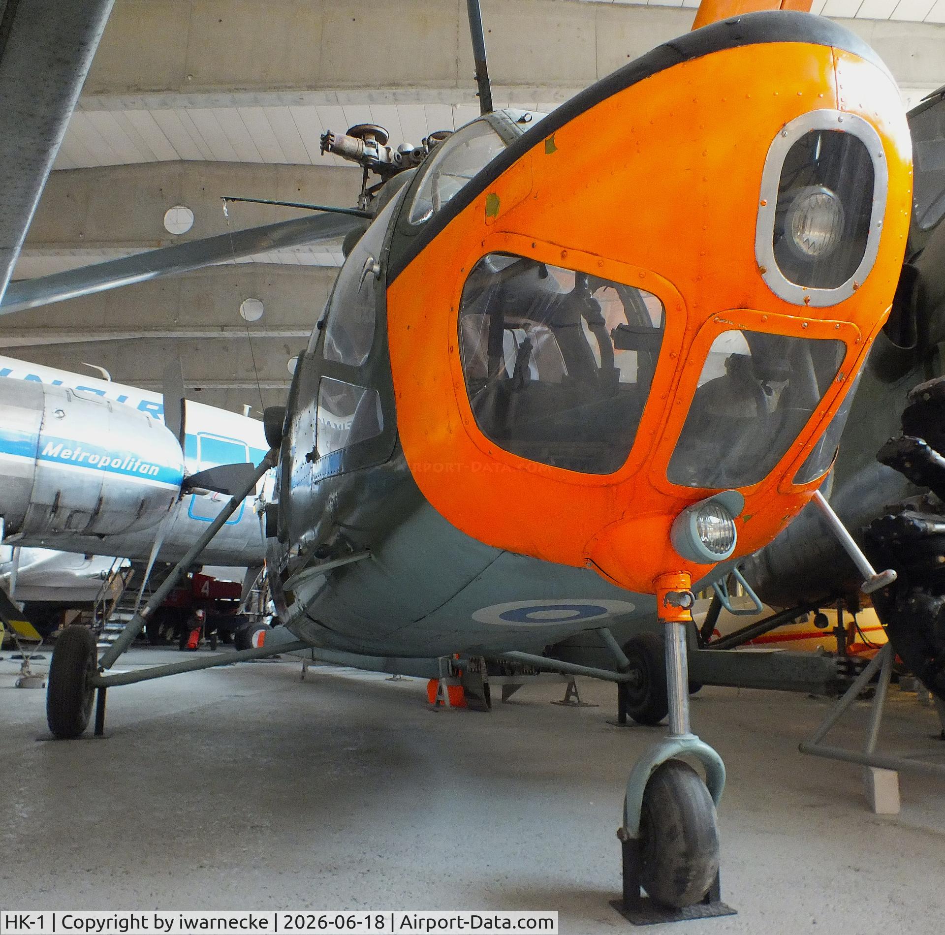 Aircraft HK-1, 1960 PZL-Swidnik SM-1-600, c/n A07029, PZL-Swidnik SM-1SZ (Mil Mi-1U HARE) at the Suomen Ilmailumuseo (Finnish Aviation Museum), Vantaa, photo by iwarnecke