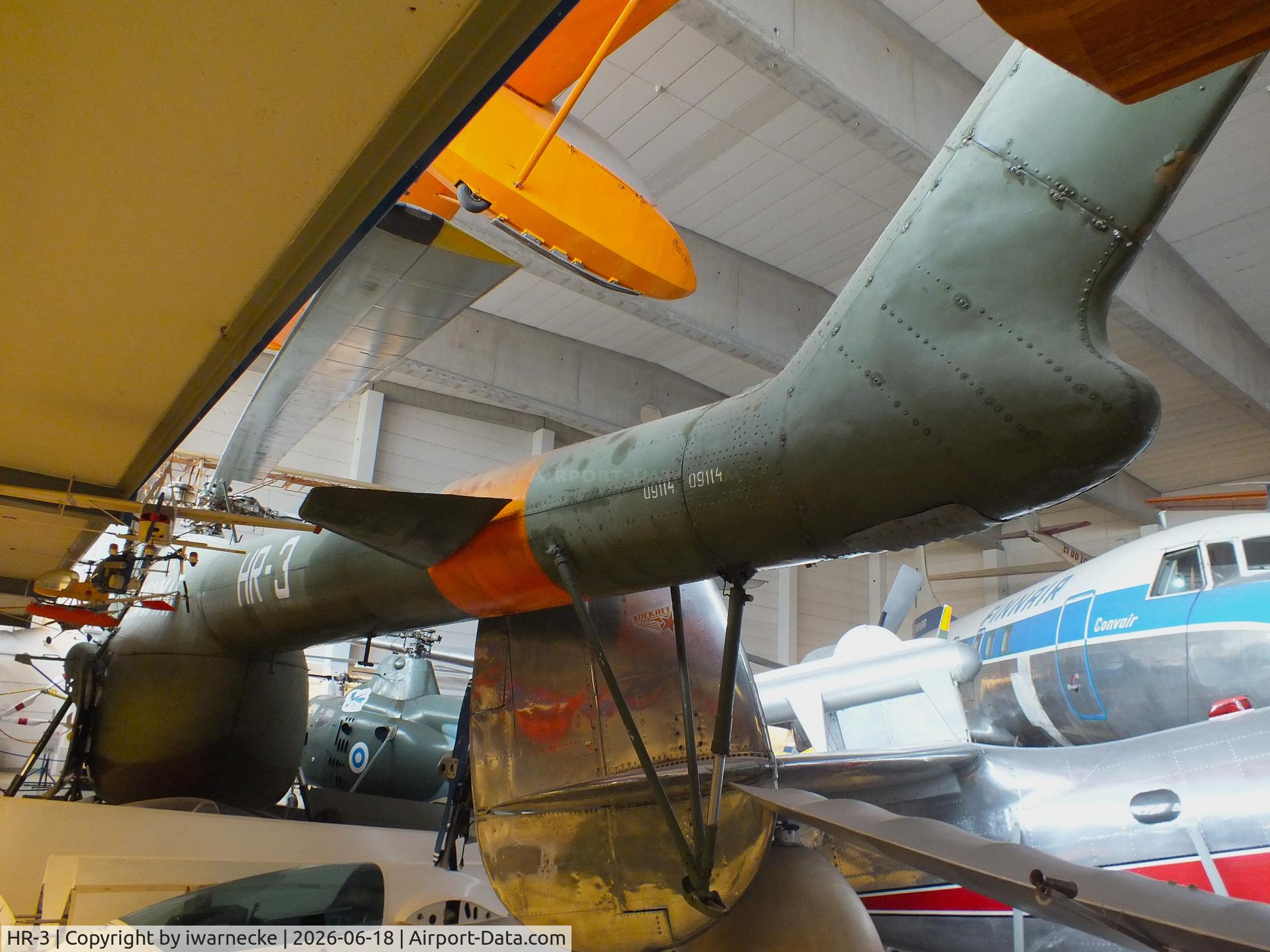 Aircraft HR-3, 1961 Mil Mi-4 Hound, c/n 09114, Mil Mi-4A HOUND-A at the Suomen Ilmailumuseo (Finnish Aviation Museum), Vantaa, photo by iwarnecke