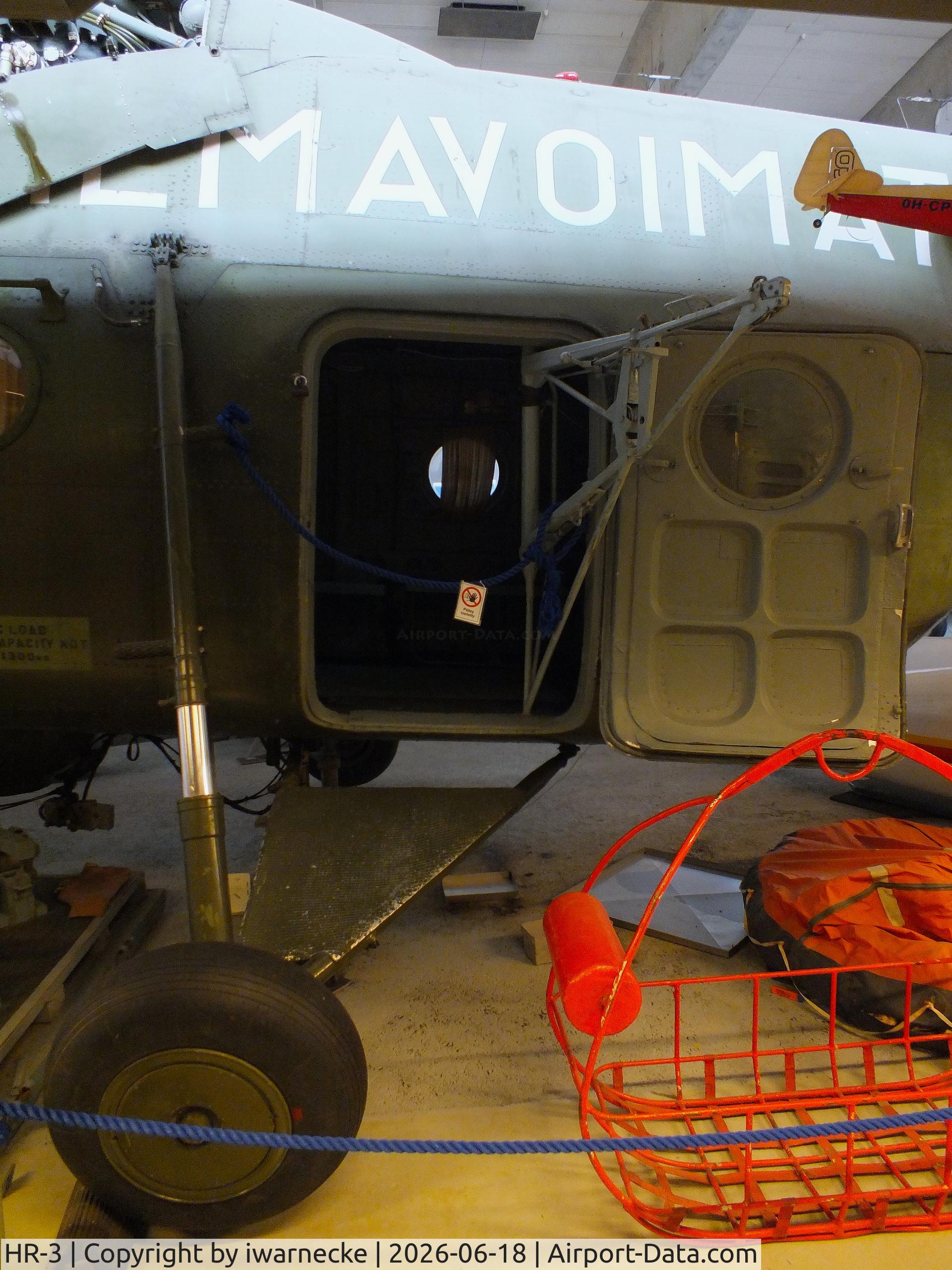 Aircraft HR-3, 1961 Mil Mi-4 Hound, c/n 09114, Mil Mi-4A HOUND-A at the Suomen Ilmailumuseo (Finnish Aviation Museum), Vantaa, photo by iwarnecke