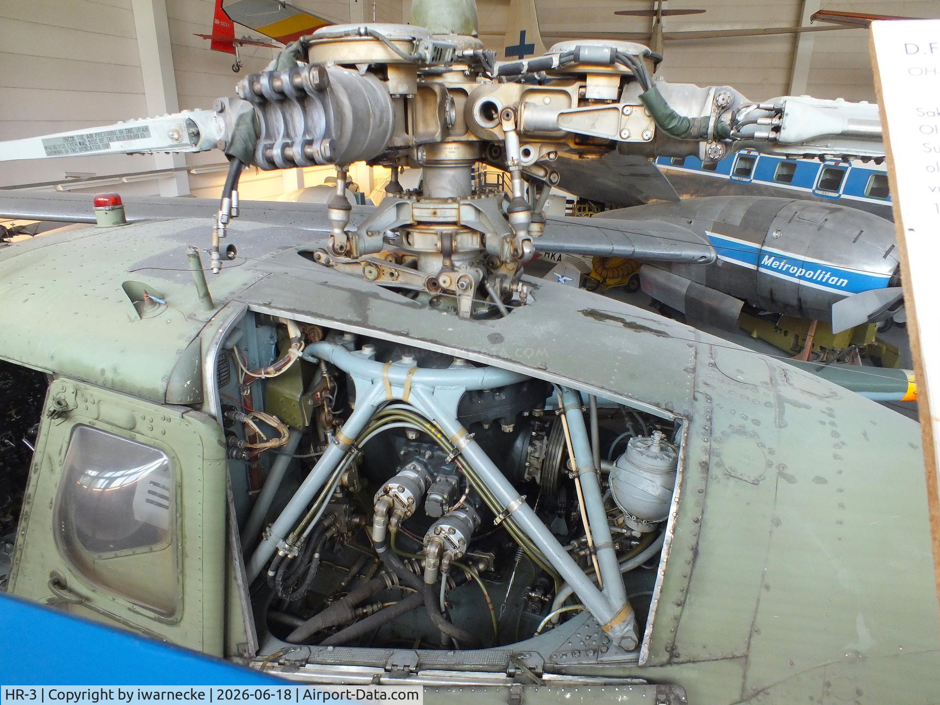 Aircraft HR-3, 1961 Mil Mi-4 Hound, c/n 09114, Mil Mi-4A HOUND-A at the Suomen Ilmailumuseo (Finnish Aviation Museum), Vantaa, photo by iwarnecke