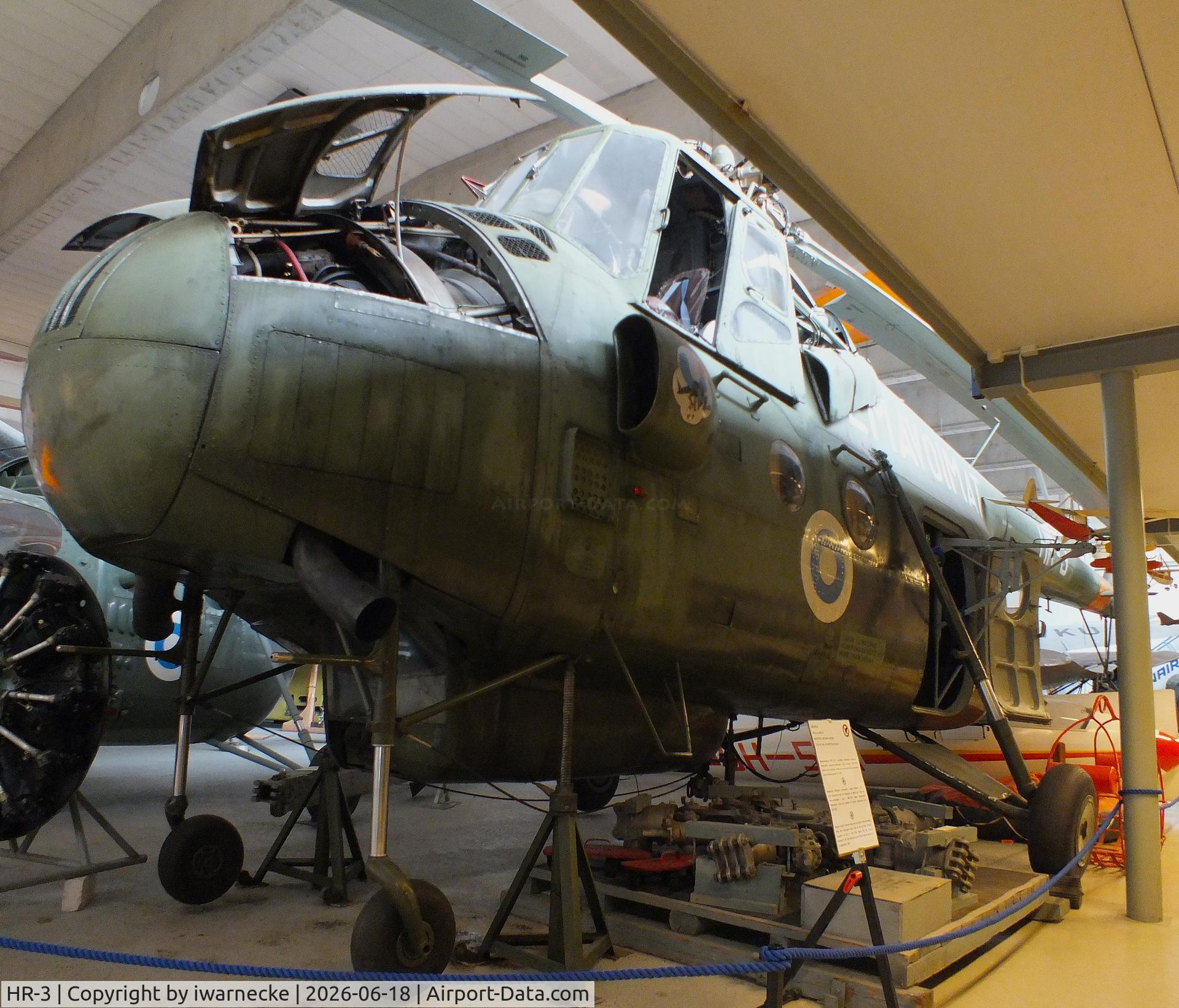Aircraft HR-3, 1961 Mil Mi-4 Hound, c/n 09114, Mil Mi-4A HOUND-A at the Suomen Ilmailumuseo (Finnish Aviation Museum), Vantaa, photo by iwarnecke