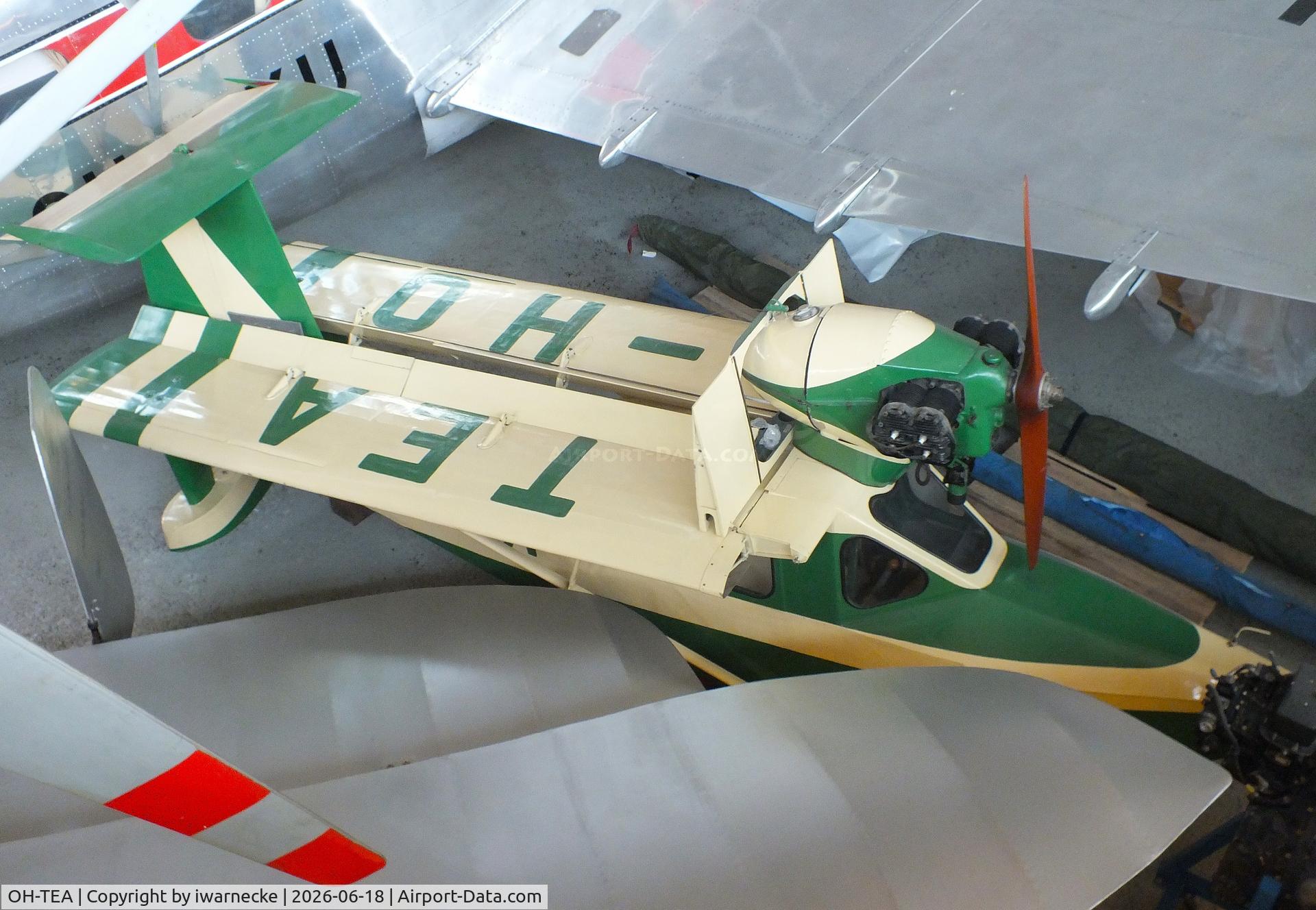 Aircraft OH-TEA, 1948 Ecklund TE-1b, c/n 1, Ecklund TE-1b at the Suomen Ilmailumuseo (Finnish Aviation Museum), Vantaa, photo by iwarnecke