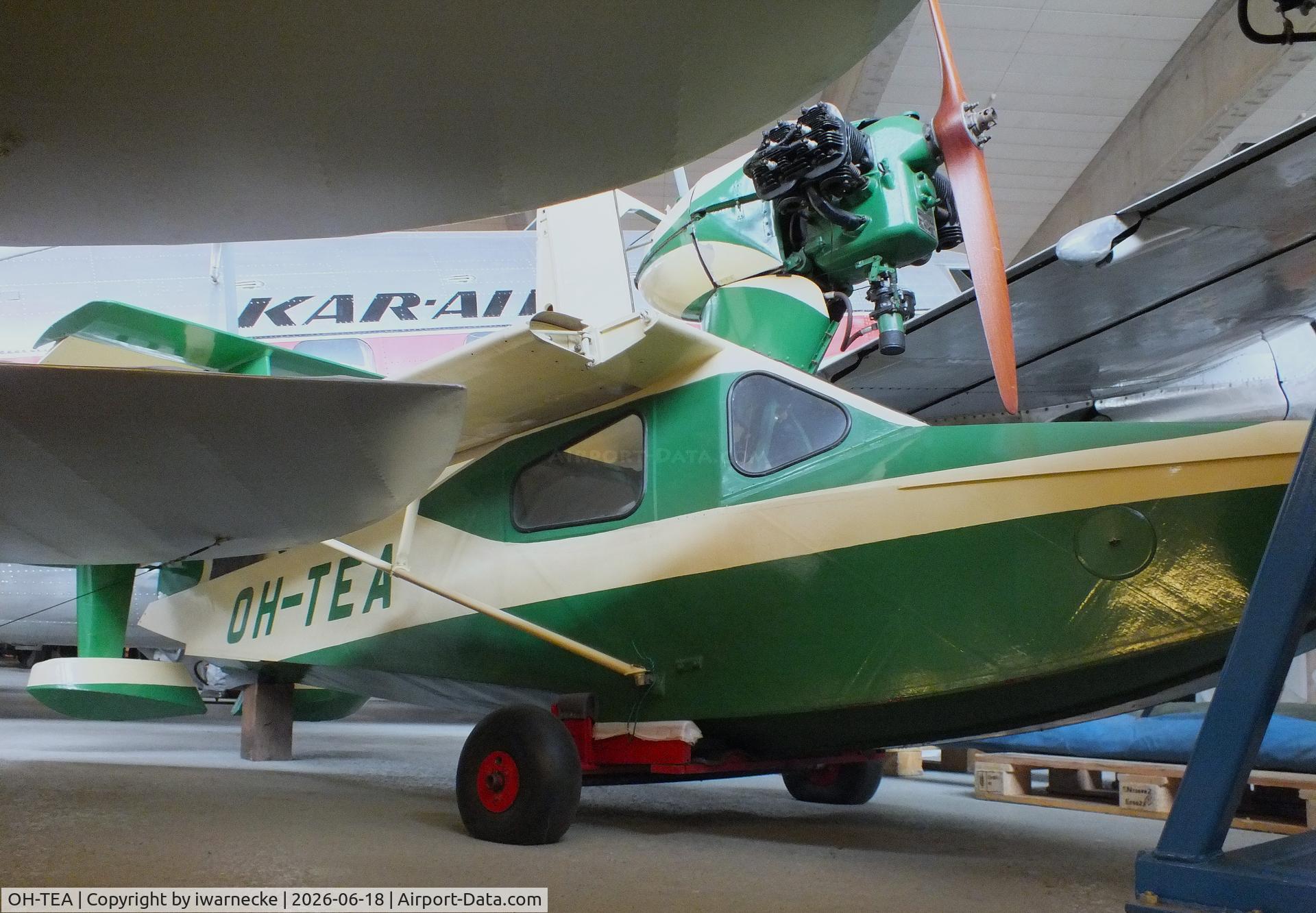 Aircraft OH-TEA, 1948 Ecklund TE-1b, c/n 1, Ecklund TE-1b at the Suomen Ilmailumuseo (Finnish Aviation Museum), Vantaa, photo by iwarnecke