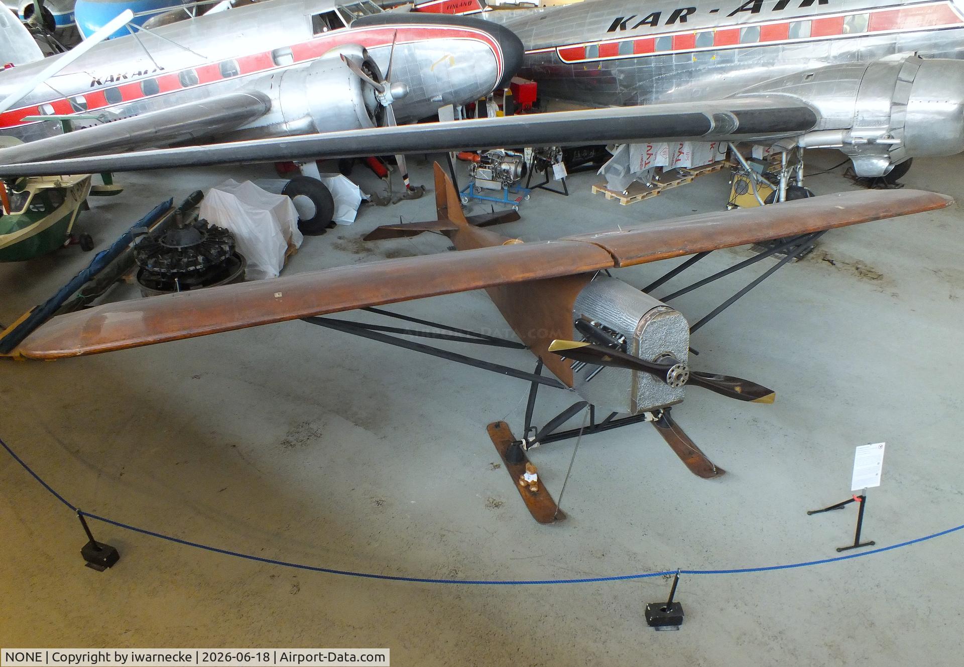 Aircraft NONE, 1926 Atle R. Blomqvist / Emil Nyberg Monoplane, c/n 01, Atle R Blomqvist / Emil Nyberg 1926 Monoplane at the Suomen Ilmailumuseo (Finnish Aviation Museum), Vantaa, photo by iwarnecke