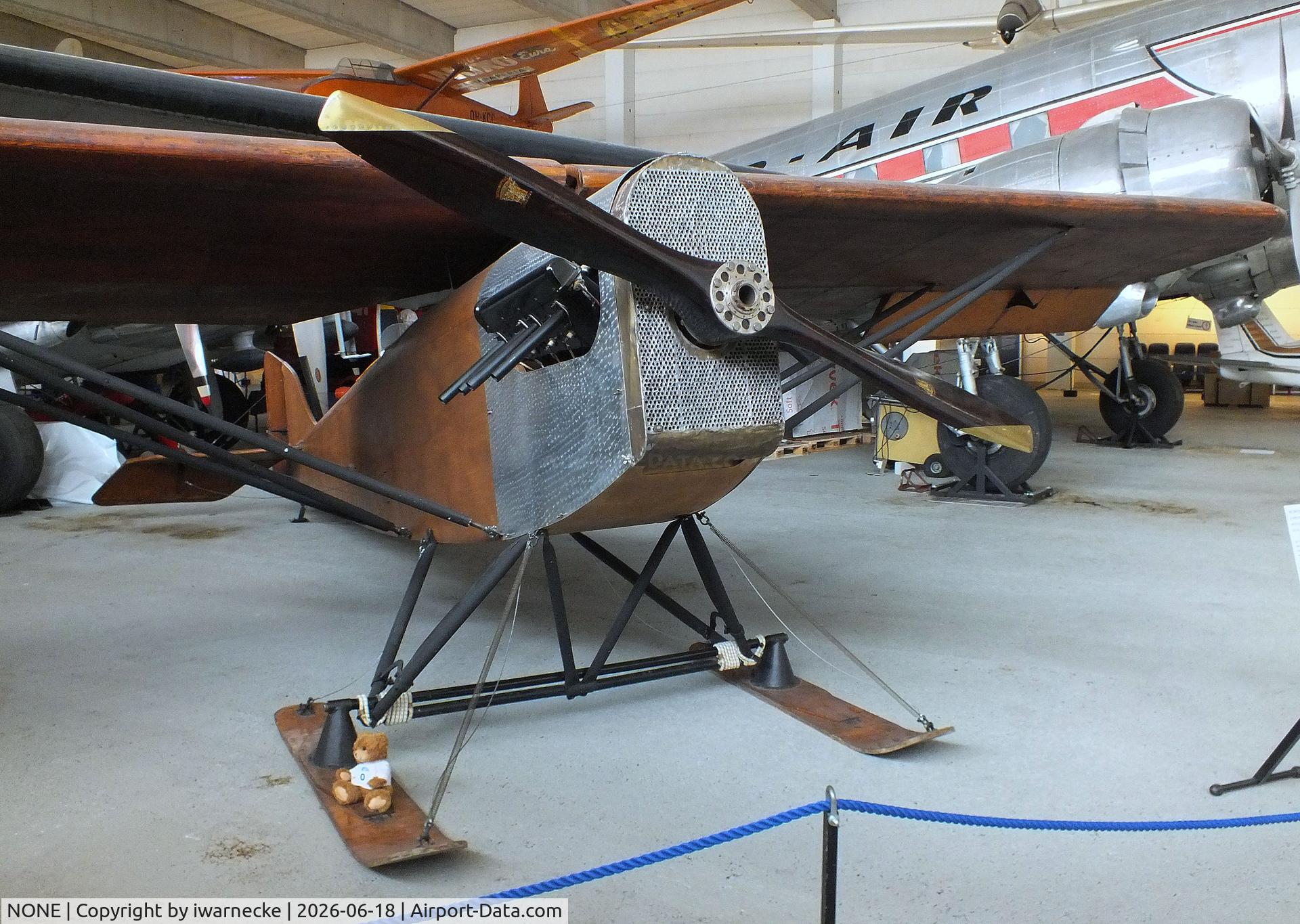 Aircraft NONE, 1926 Atle R. Blomqvist / Emil Nyberg Monoplane, c/n 01, Atle R Blomqvist / Emil Nyberg 1926 Monoplane at the Suomen Ilmailumuseo (Finnish Aviation Museum), Vantaa, photo by iwarnecke