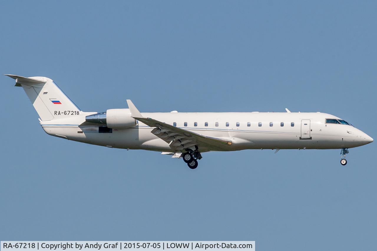 Aircraft RA-67218, 2008 Bombardier CRJ-200LR (CL-600-2B19), c/n 8074, Untitled CRJ200, at LOWW, photo by Andy Graf