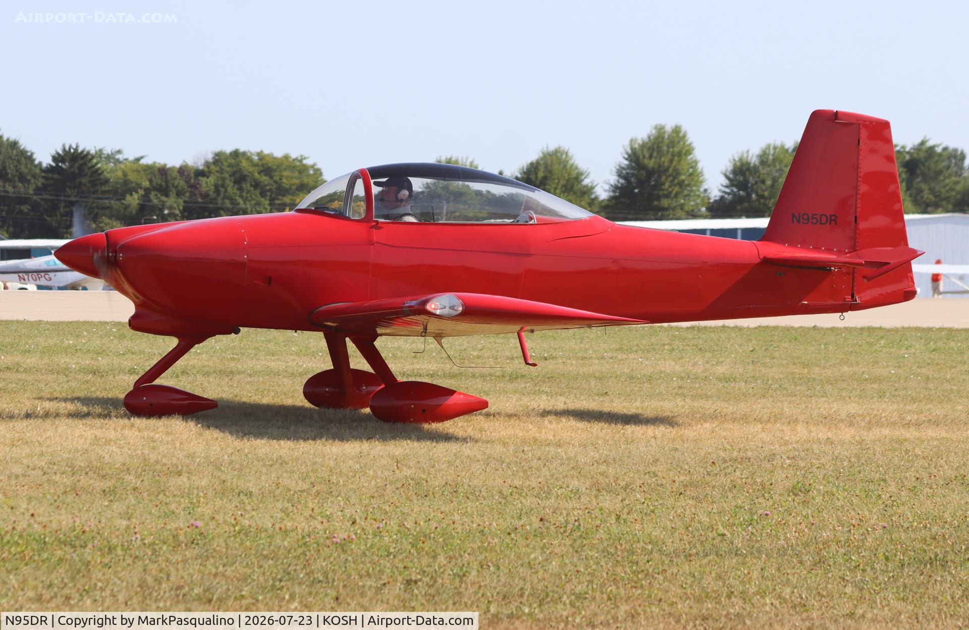 Aircraft N95DR, 2010 Vans RV-8A, c/n 82434, Vans RV-8A, at KOSH, photo by MarkPasqualino