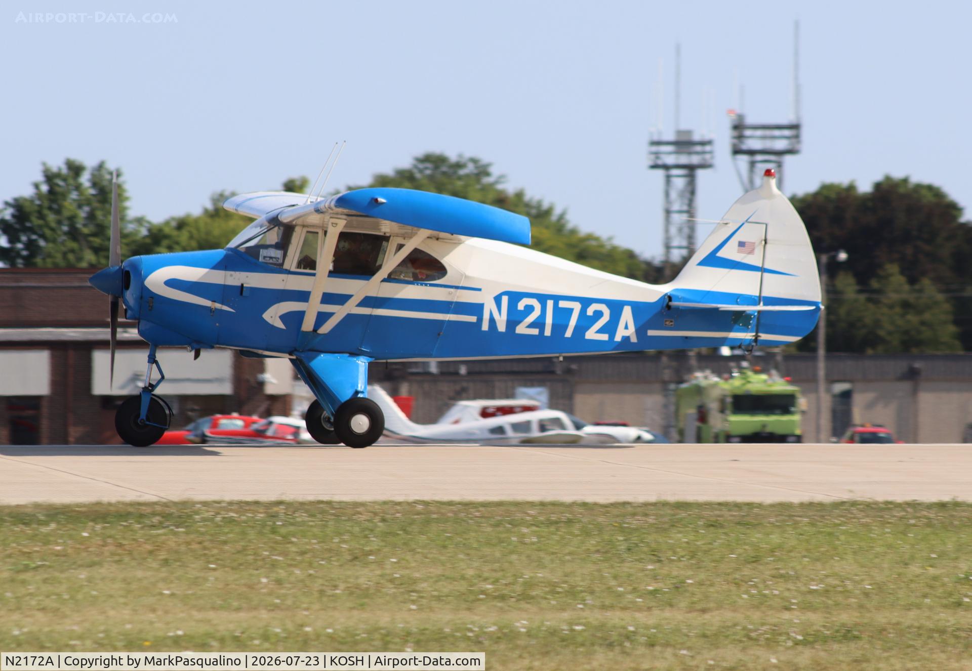 Aircraft N2172A, 1952 Piper PA-22 Tri-Pacer, c/n 22-589, Piper PA-22, at KOSH, photo by MarkPasqualino
