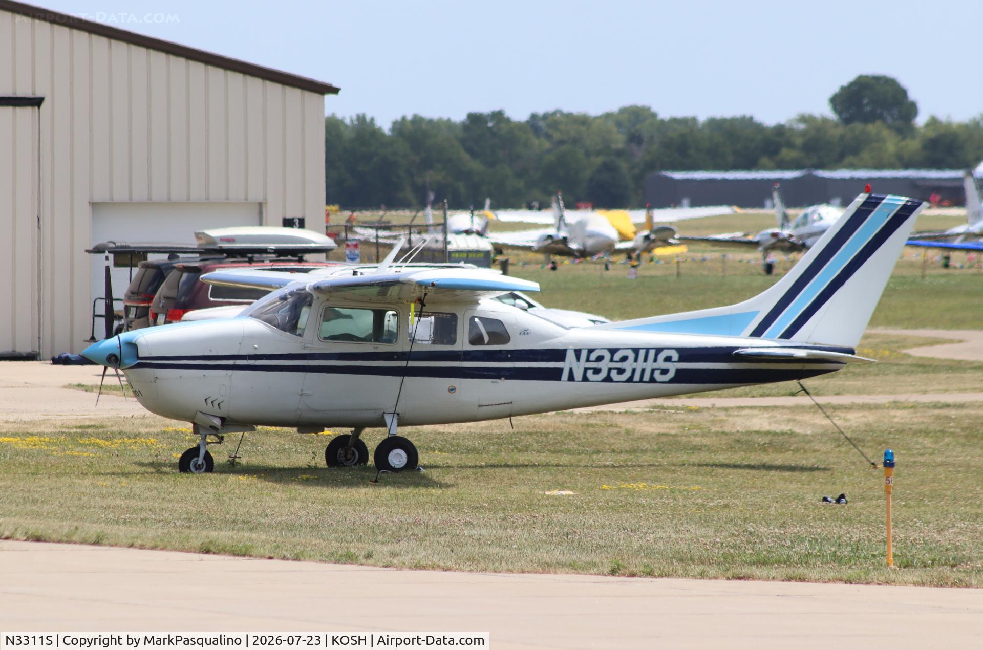 Aircraft N3311S, 1969 Cessna 210J Centurion, c/n 21059111, Cessna 210J, at KOSH, photo by MarkPasqualino