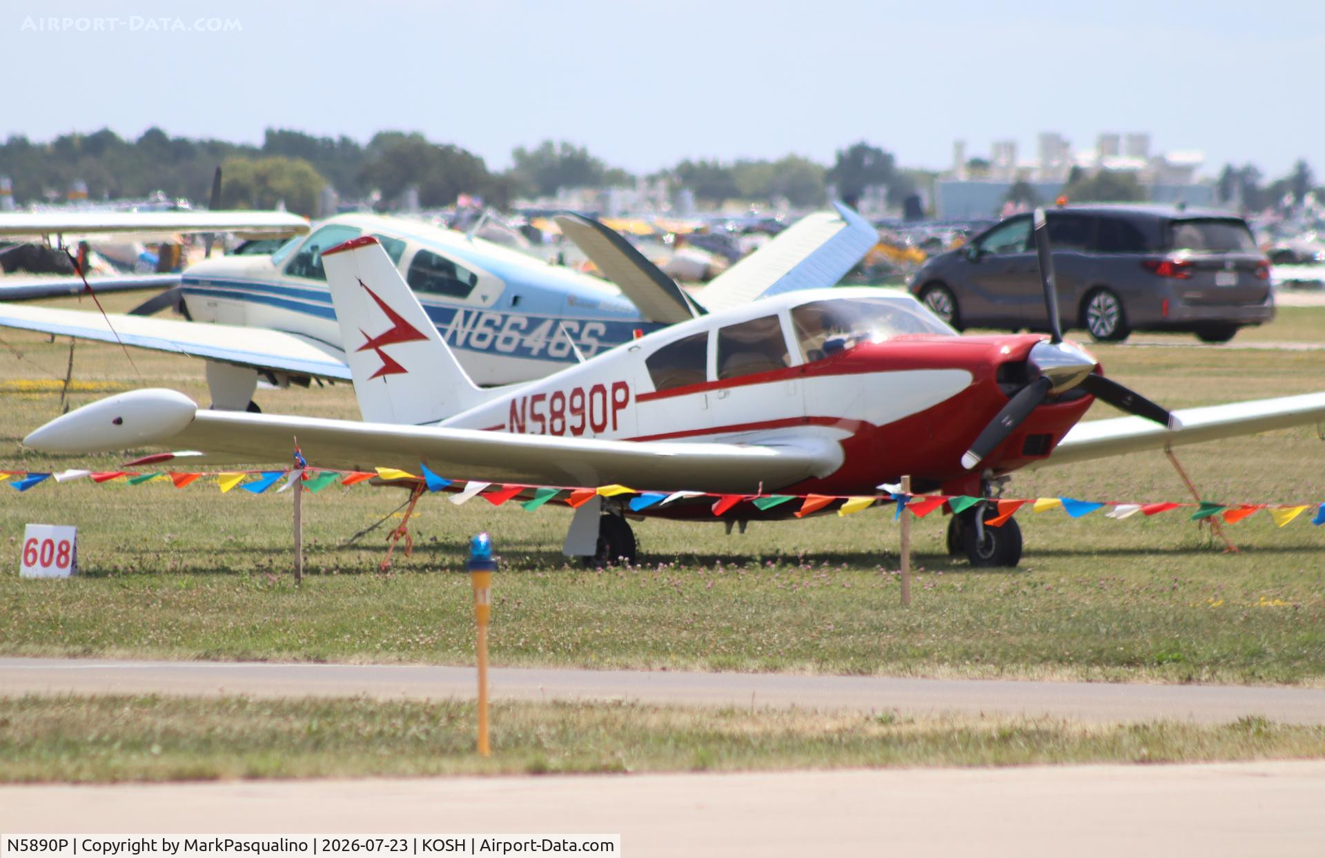 Aircraft N5890P, 1959 Piper PA-24-250 Comanche, c/n 24-975, Piper PA-24-250, at KOSH, photo by MarkPasqualino