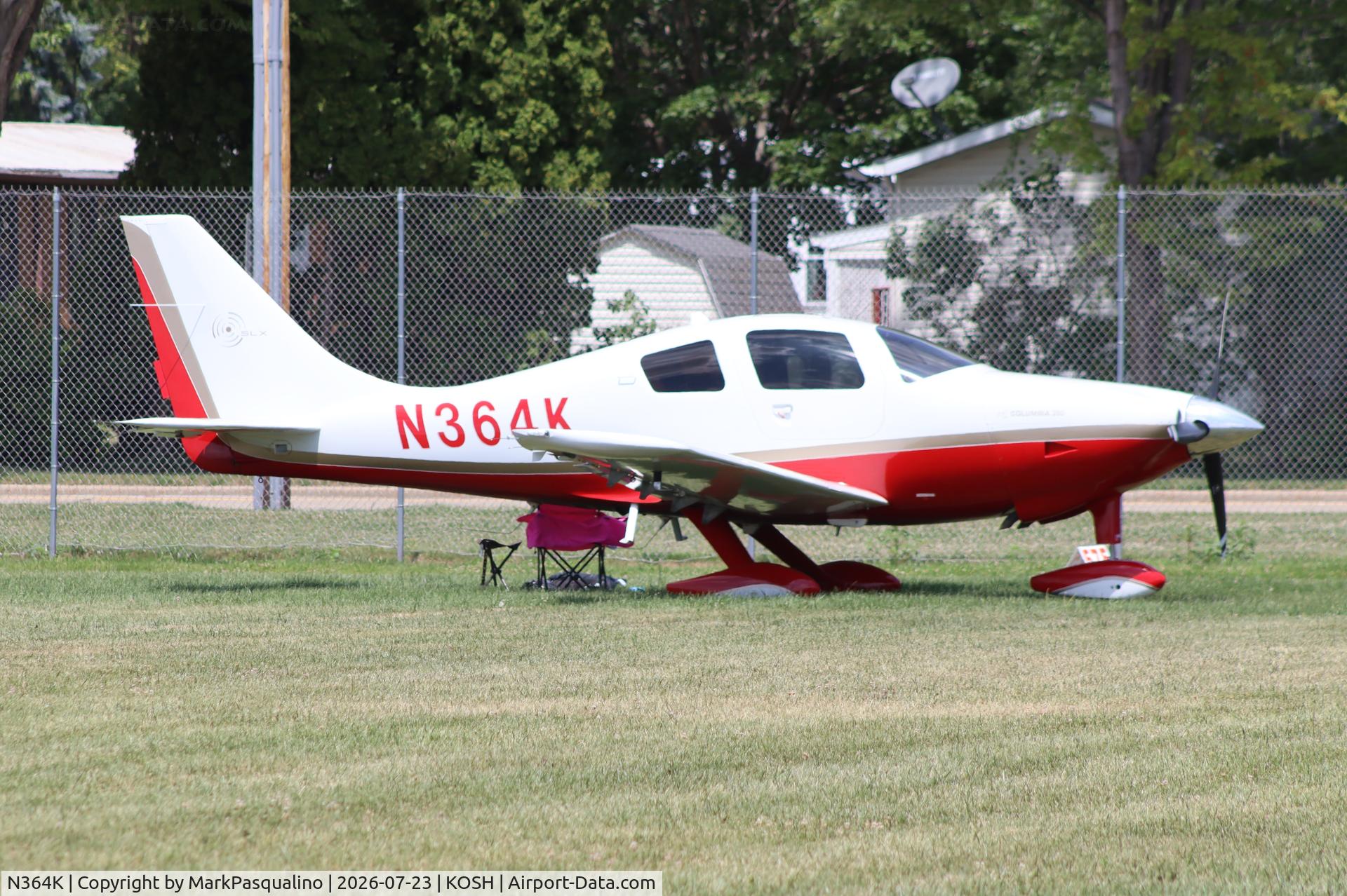 Aircraft N364K, 2007 Columbia Aircraft Mfg LC42-550FG, c/n 42557, Columbia Aircraft LC42-550-FG, at KOSH, photo by MarkPasqualino