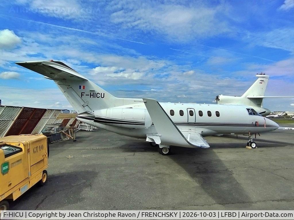 Aircraft F-HICU, 2009 Hawker Beechcraft 900XP, c/n HA-0092, Airlec Air Espace, at LFBD, photo by Jean Christophe Ravon / FRENCHSKY