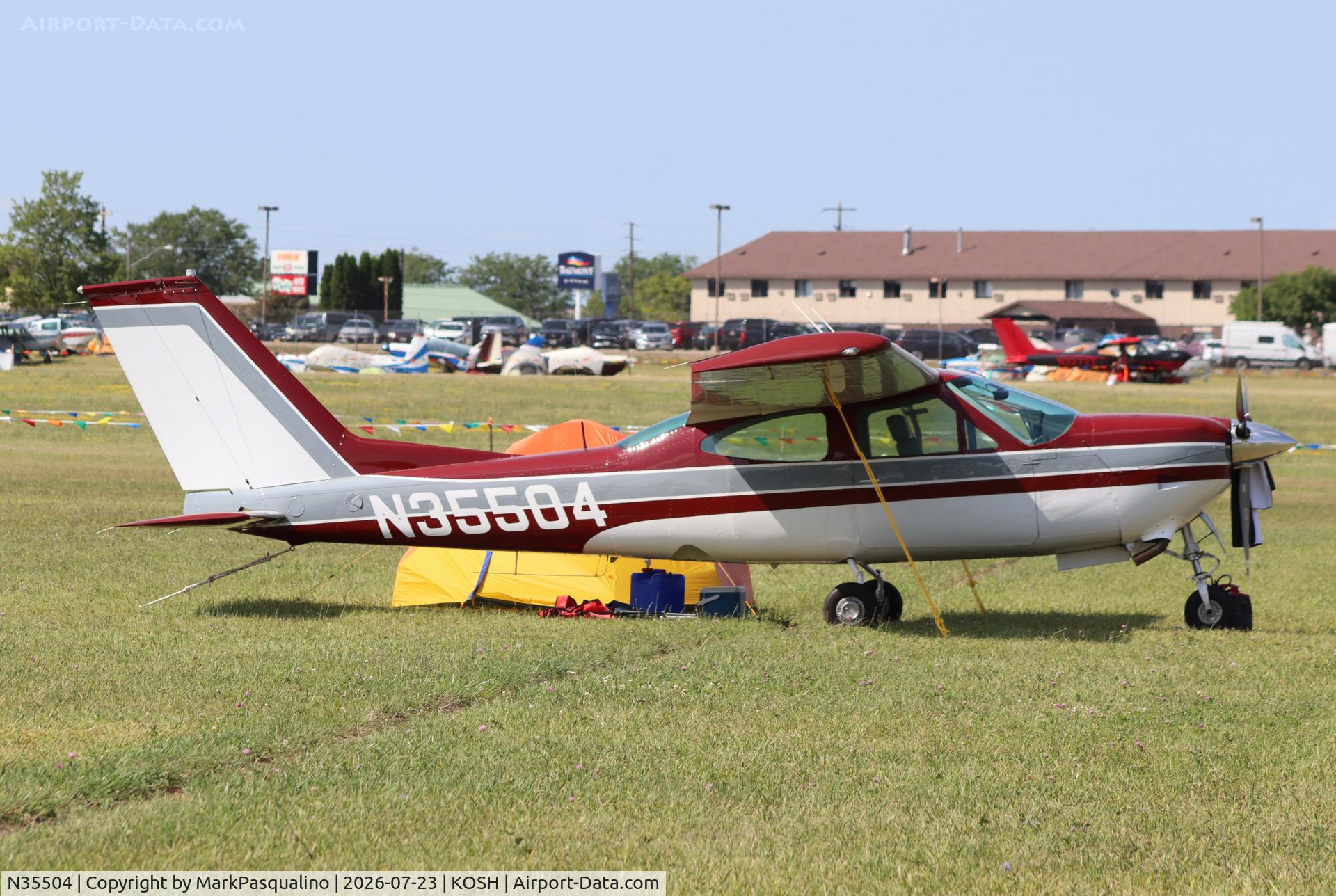 Aircraft N35504, 1976 Cessna 177RG Cardinal, c/n 177RG1051, Cessna 177RG, at KOSH, photo by MarkPasqualino