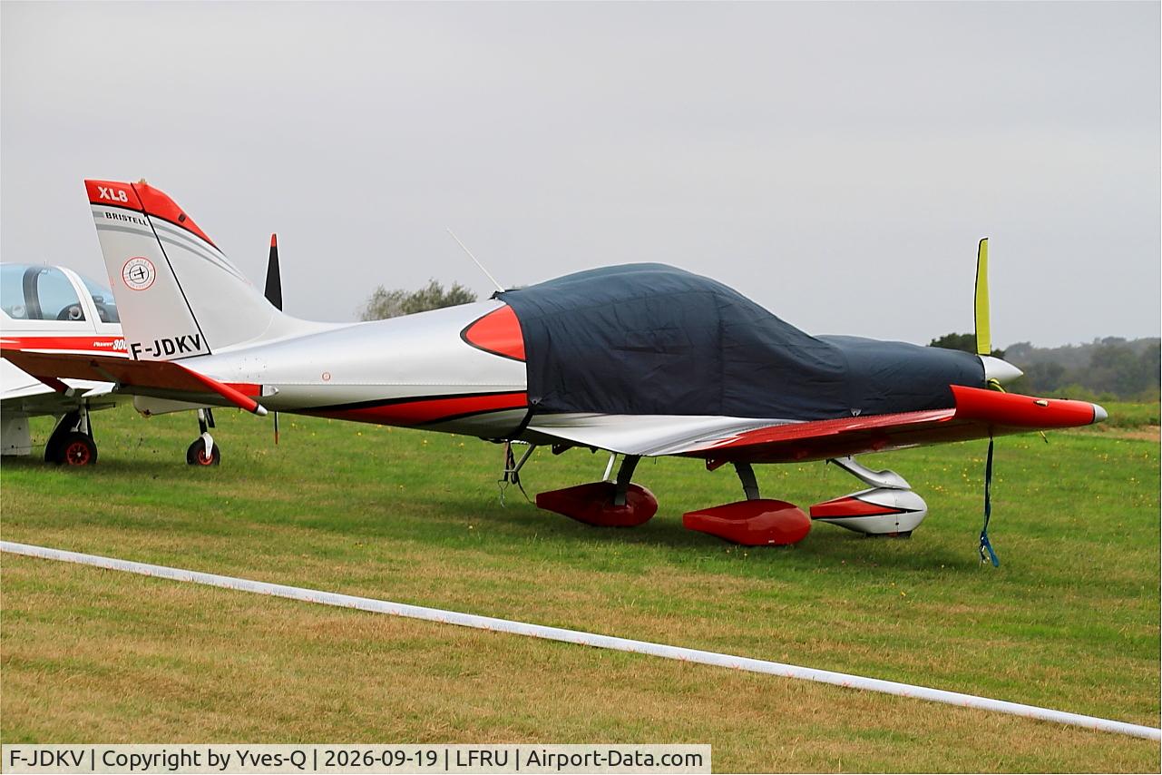 Aircraft F-JDKV, 2022 BRM Aero Bristell XL8, c/n unknown, BRM Aero Bristell XL8, Static display, Morlaix-Ploujean airport (LFRU-MXN), at LFRU, photo by Yves-Q