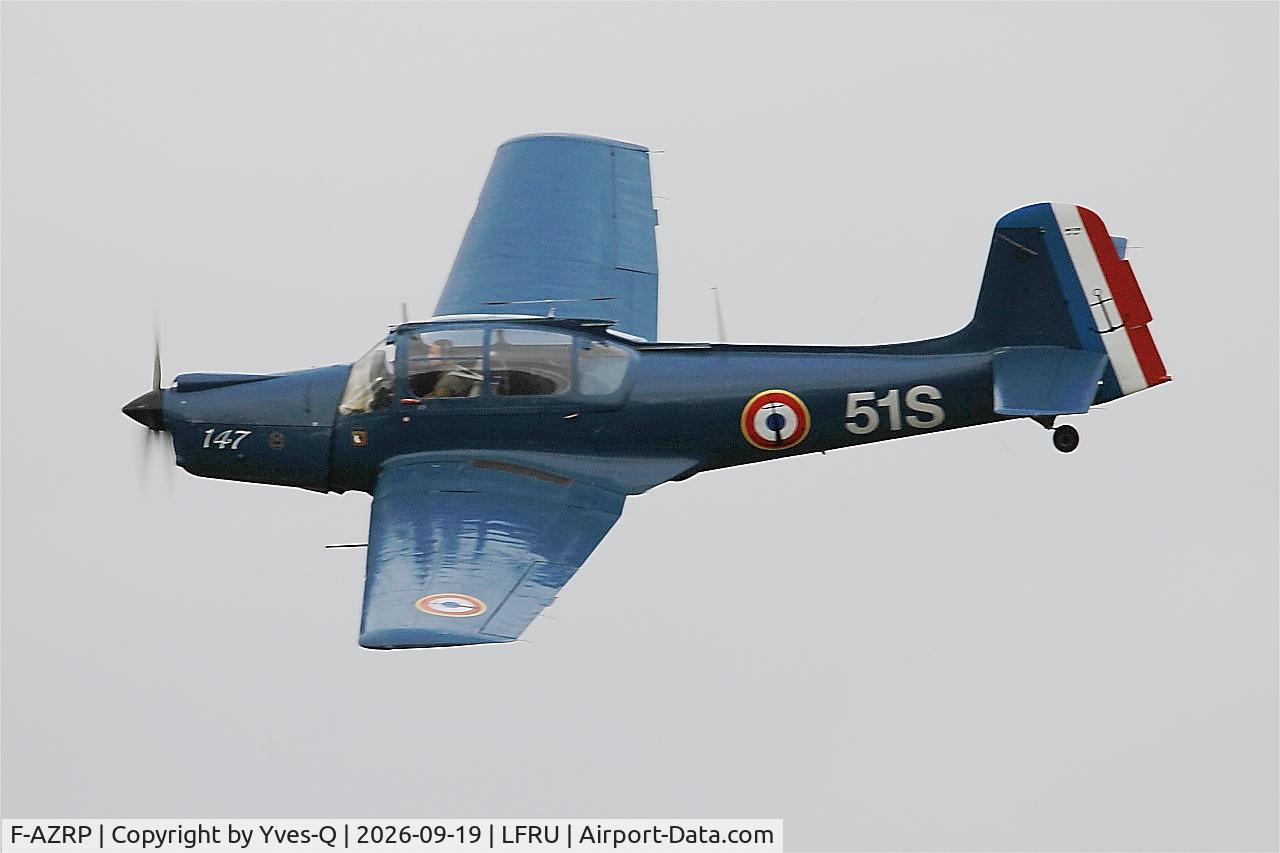 Aircraft F-AZRP, 1957 Morane-Saulnier MS-733 Alcyon, c/n 147, Morane-Saulnier MS-733 Alcyon, On display, Morlaix-Ploujean airport (LFRU-MXN), at LFRU, photo by Yves-Q