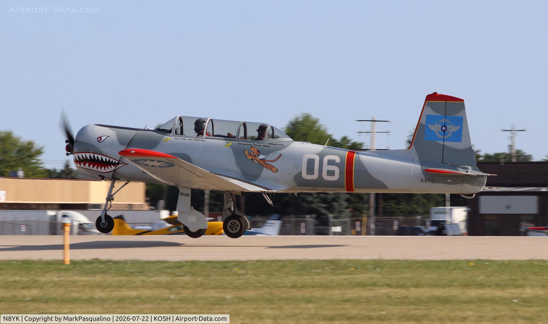 Aircraft N8YK, 1973 Nanchang CJ-6, c/n 2851276, Nanchang CJ-6, at KOSH, photo by MarkPasqualino