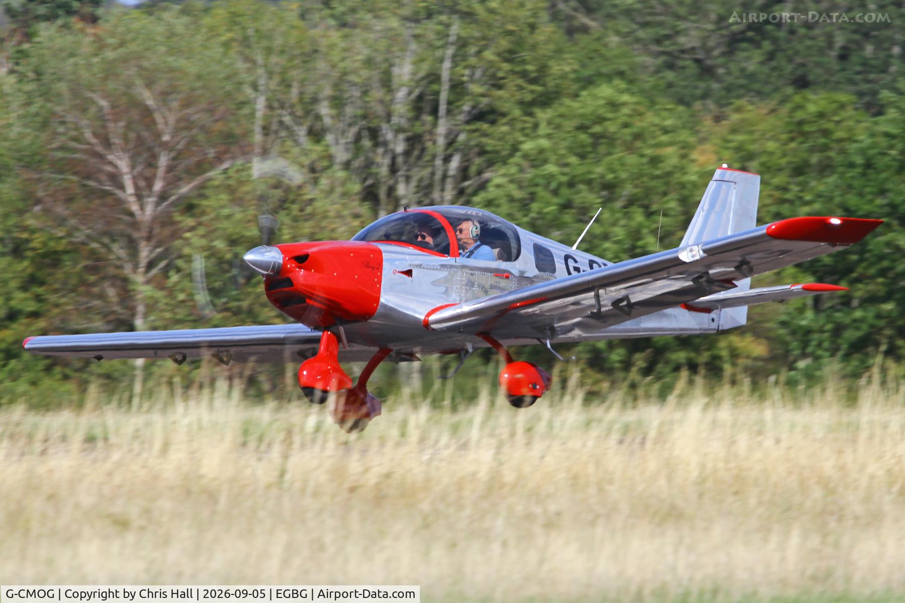 Aircraft G-CMOG, 2023 The Airplane Factory Sling 2, c/n LAA 399-15749, LAA 80th Anniversary Rally, at EGBG, photo by Chris Hall