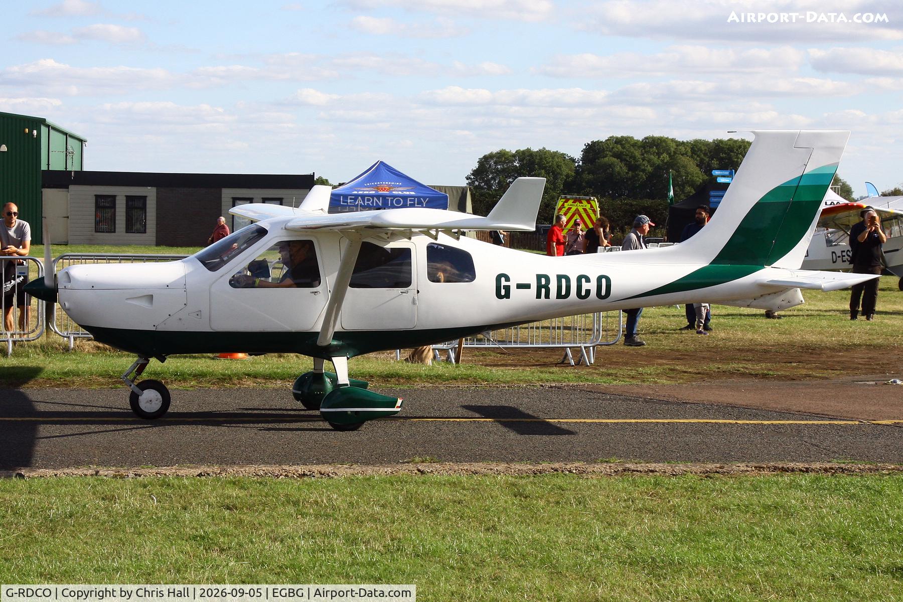 Aircraft G-RDCO, 2004 Jabiru J400, c/n PFA 325-14052, LAA 80th Anniversary Rally, at EGBG, photo by Chris Hall