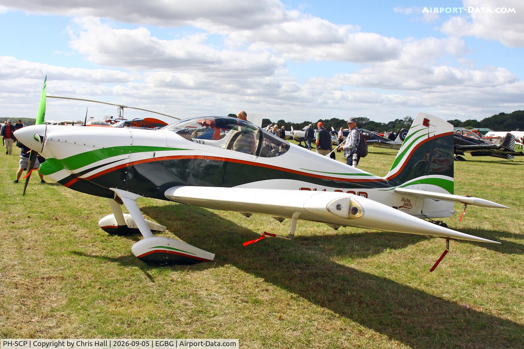 Aircraft PH-SCP, 2007 Vans RV-9, c/n 91318, LAA 80th Anniversary Rally, at EGBG, photo by Chris Hall