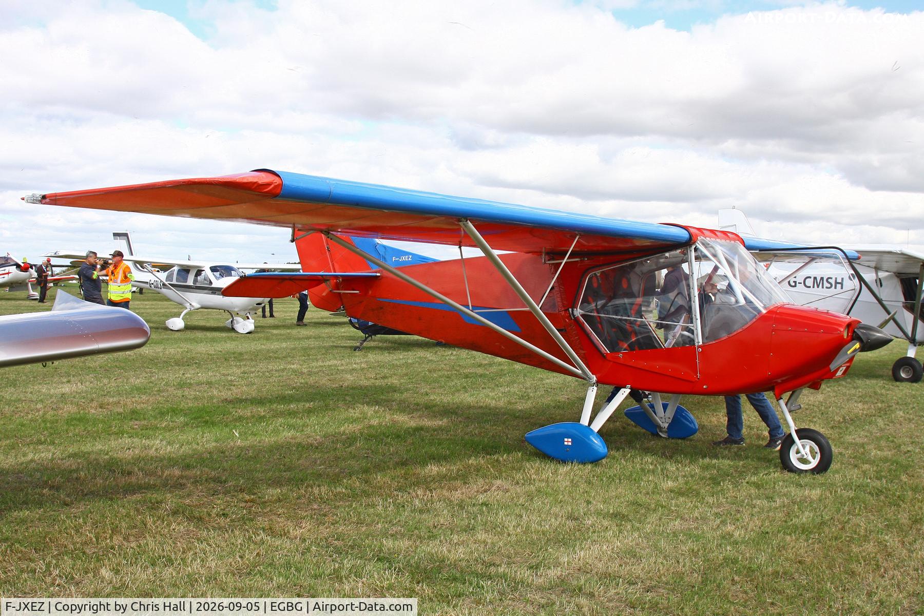Aircraft F-JXEZ, Raj Hamsa X-Air Hawk X-Air Hawk, c/n 1152, LAA 80th Anniversary Rally, at EGBG, photo by Chris Hall
