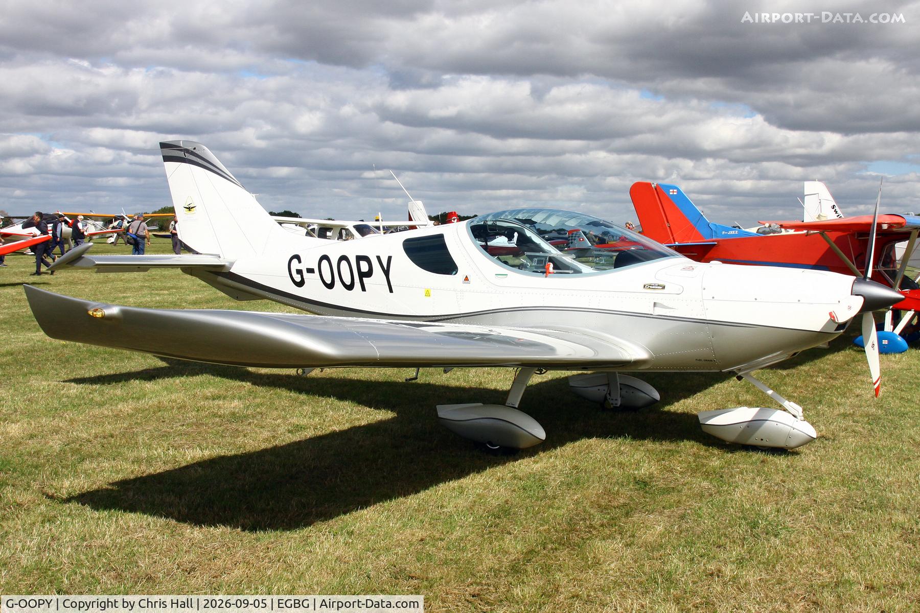 Aircraft G-OOPY, 2015 Czech Sport PS-28 Cruiser, c/n C0519, LAA 80th Anniversary Rally, at EGBG, photo by Chris Hall