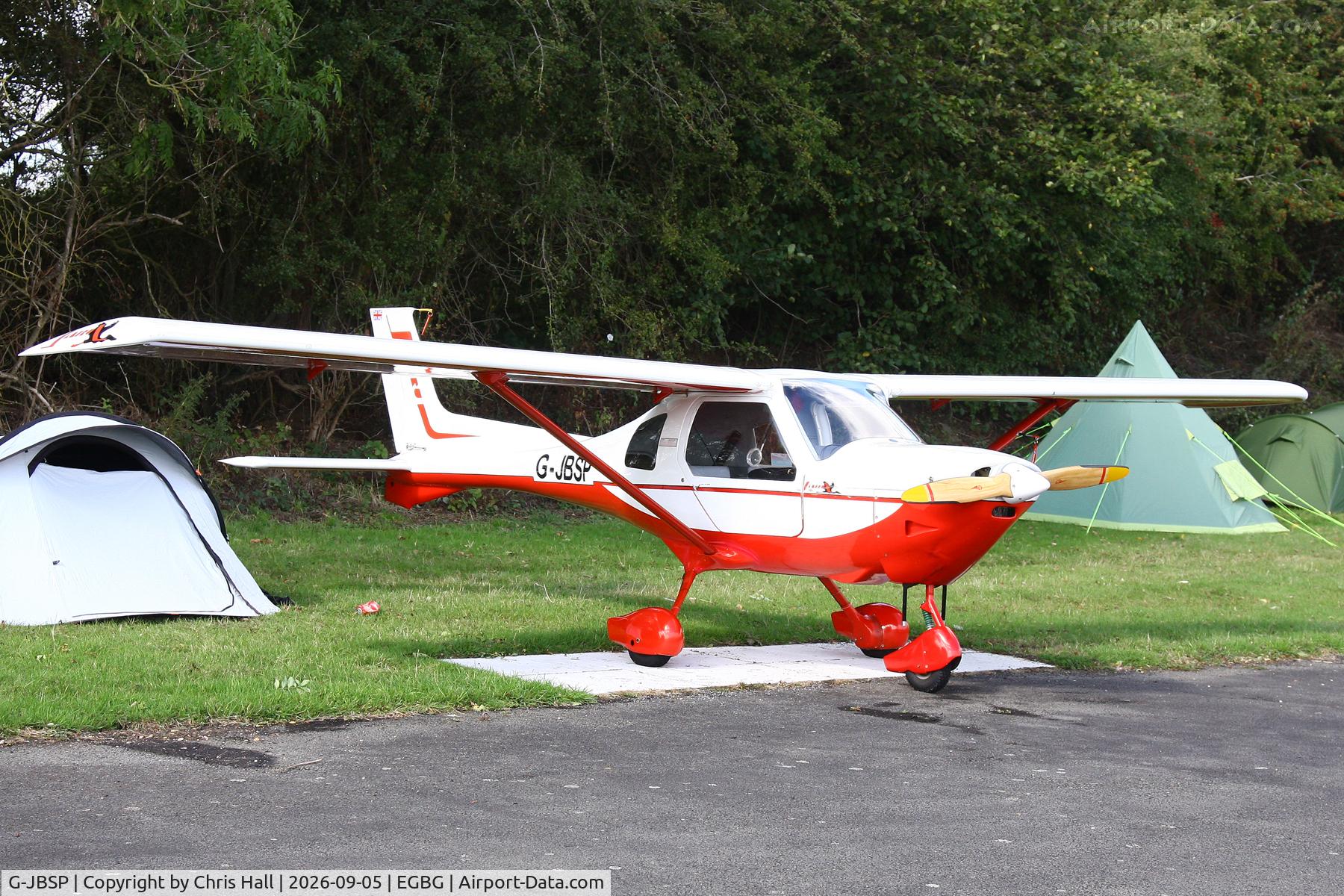 Aircraft G-JBSP, 2000 Jabiru SP-470, c/n PFA 274B-13486, LAA 80th Anniversary Rally, at EGBG, photo by Chris Hall