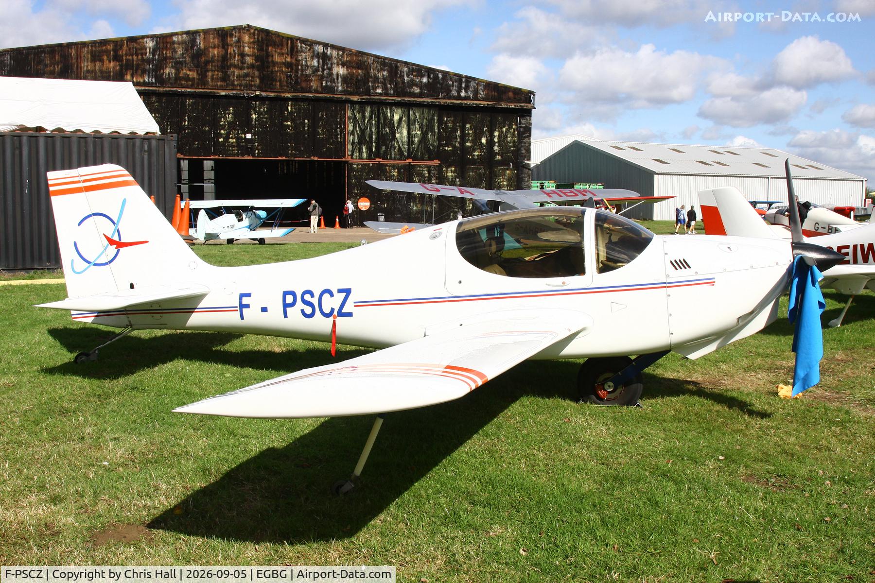 Aircraft F-PSCZ, Europa, c/n 192, LAA 80th Anniversary Rally, at EGBG, photo by Chris Hall