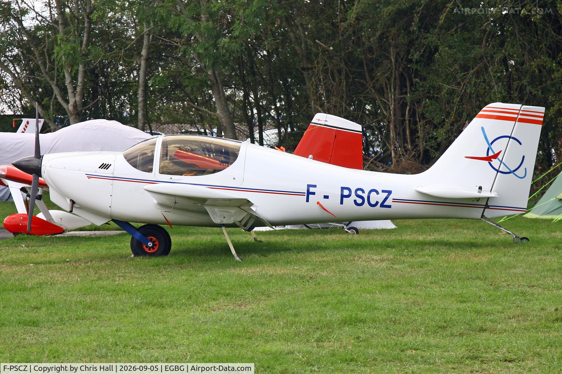 Aircraft F-PSCZ, Europa, c/n 192, LAA 80th Anniversary Rally, at EGBG, photo by Chris Hall