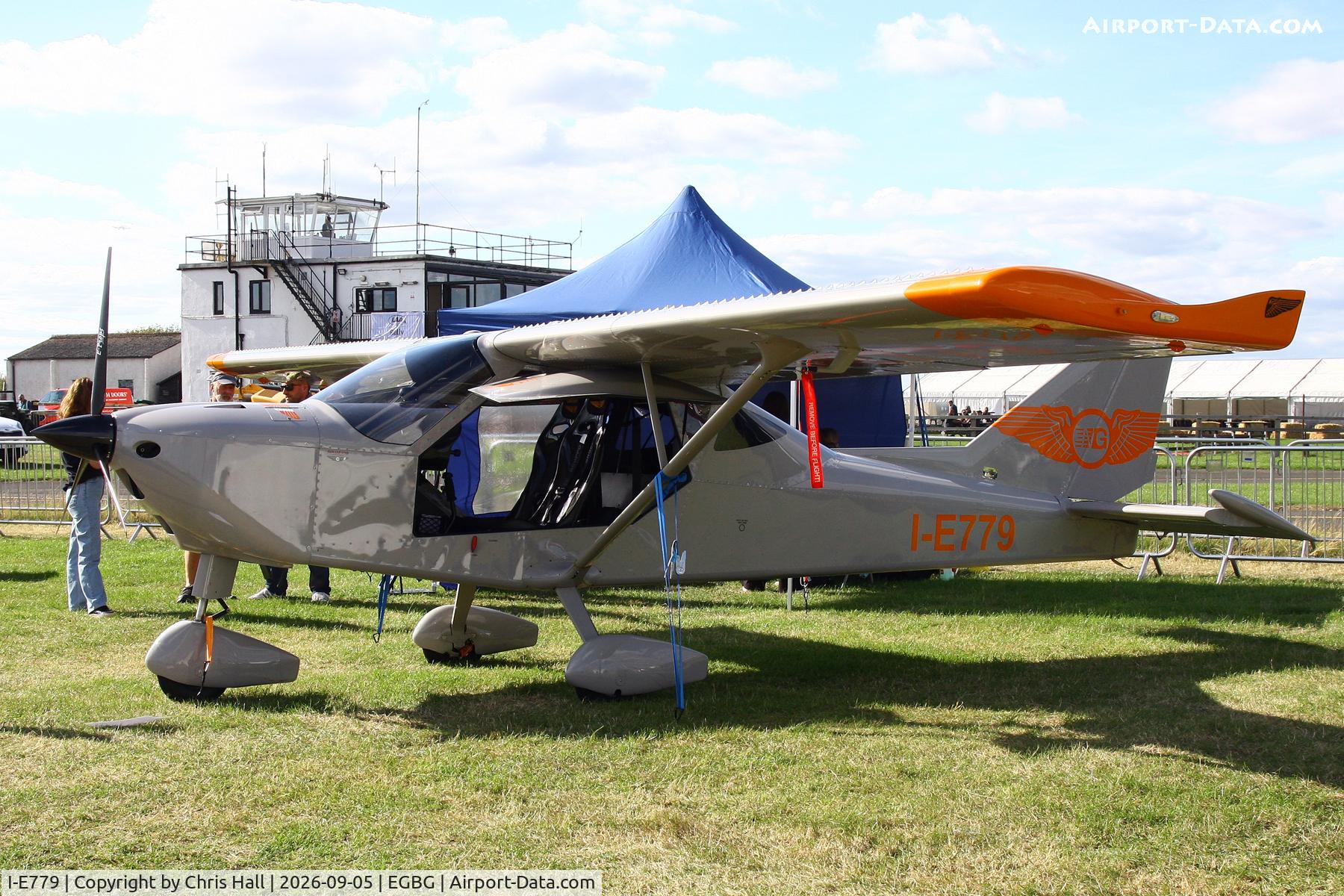 Aircraft I-E779, Groppo G70 600, c/n 258/216/50, LAA 80th Anniversary Rally, at EGBG, photo by Chris Hall