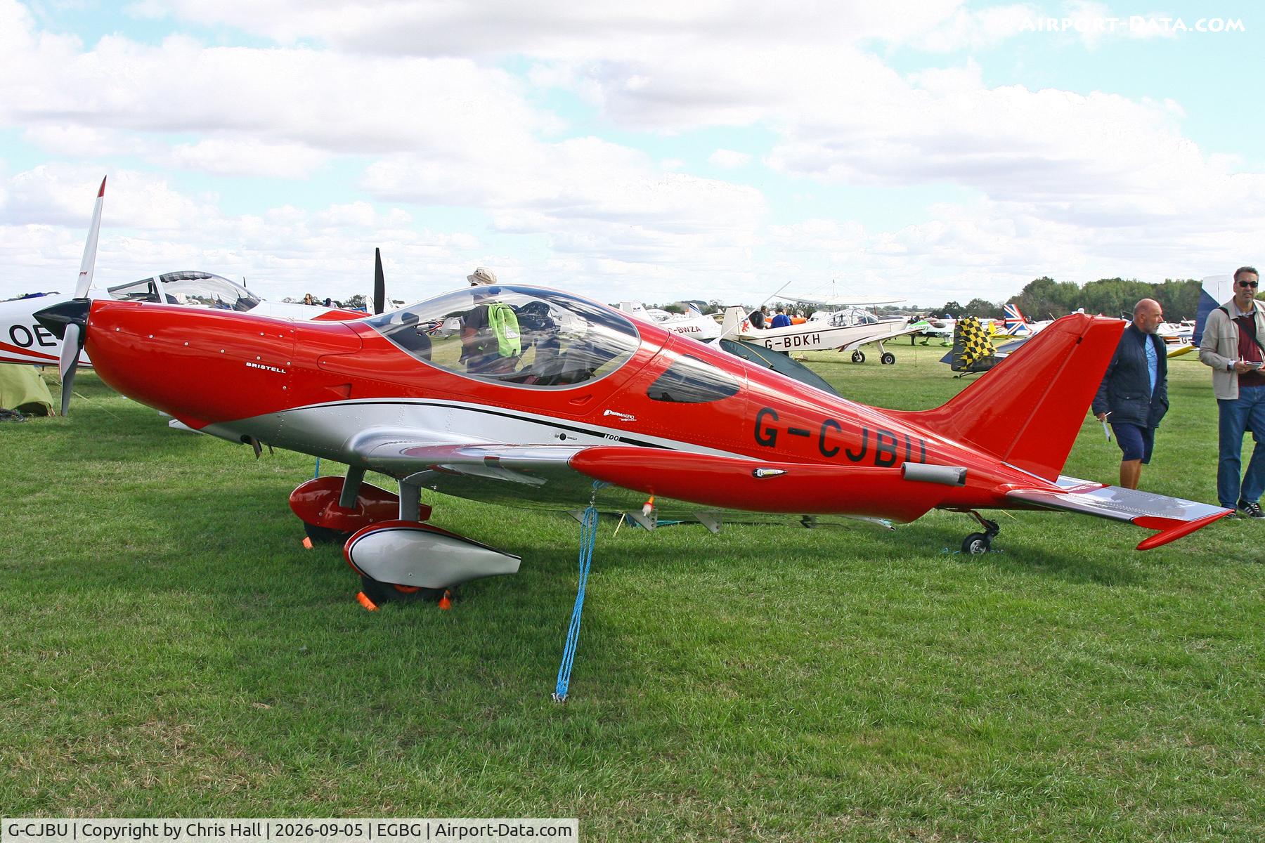 Aircraft G-CJBU, 2016 BRM Aero Bristell NG5 Speed Wing, c/n LAA 385-15376, LAA 80th Anniversary Rally, at EGBG, photo by Chris Hall