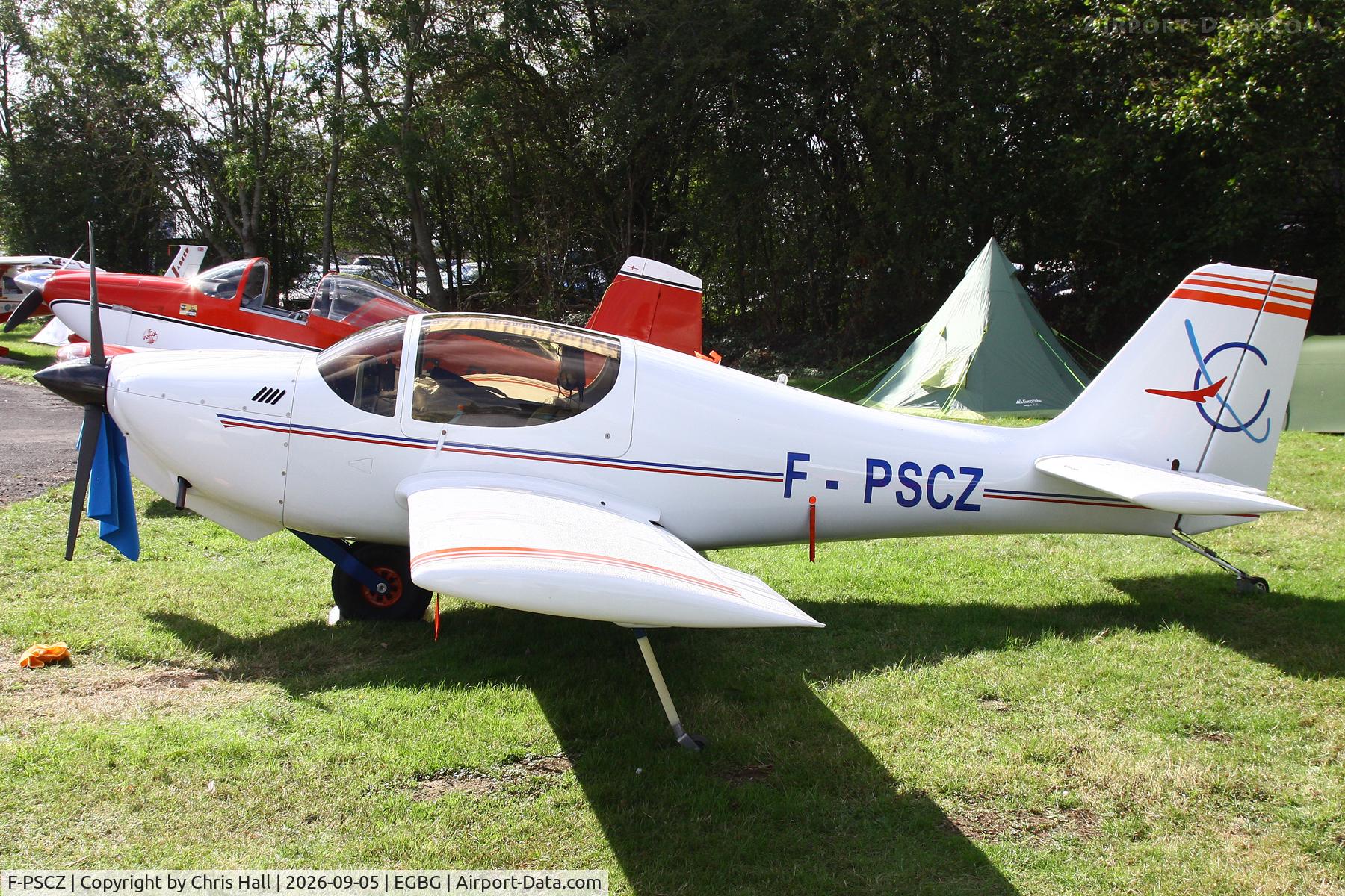 Aircraft F-PSCZ, Europa, c/n 192, LAA 80th Anniversary Rally, at EGBG, photo by Chris Hall