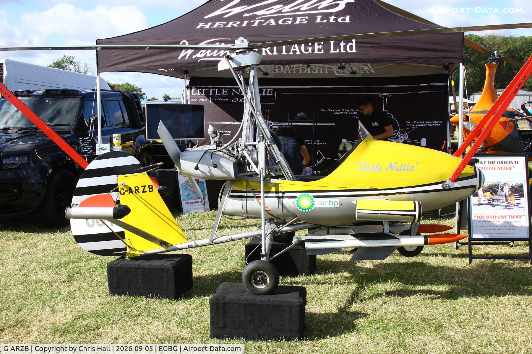 Aircraft G-ARZB, 1962 Wallis WA116 Series 1, c/n B.203, LAA 80th Anniversary Rally, at EGBG, photo by Chris Hall
