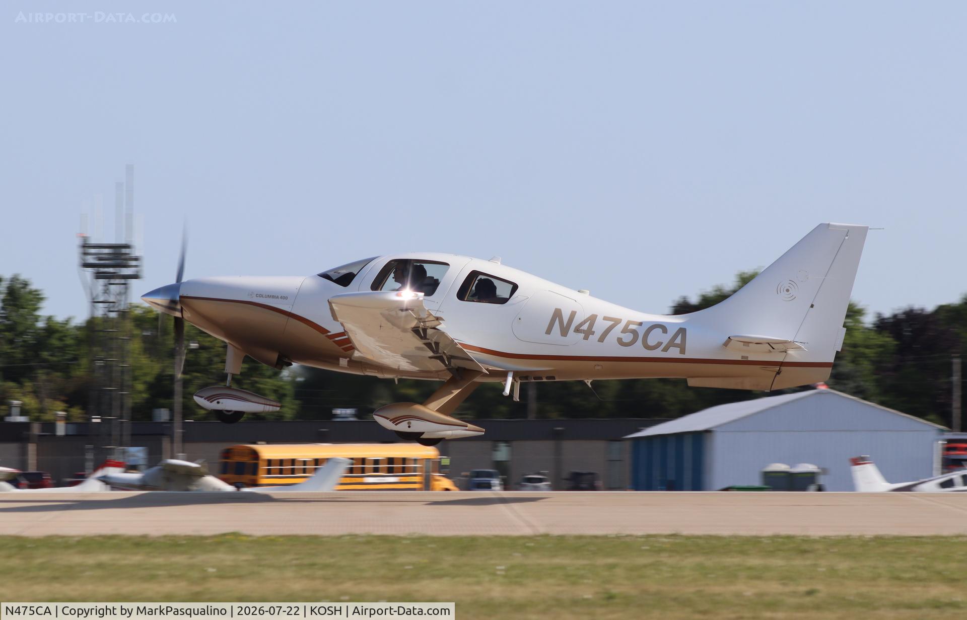 Aircraft N475CA, 2006 Columbia Aircraft Mfg LC41-550FG, c/n 41563, Columbia Aircraft LC41-550FG, at KOSH, photo by MarkPasqualino