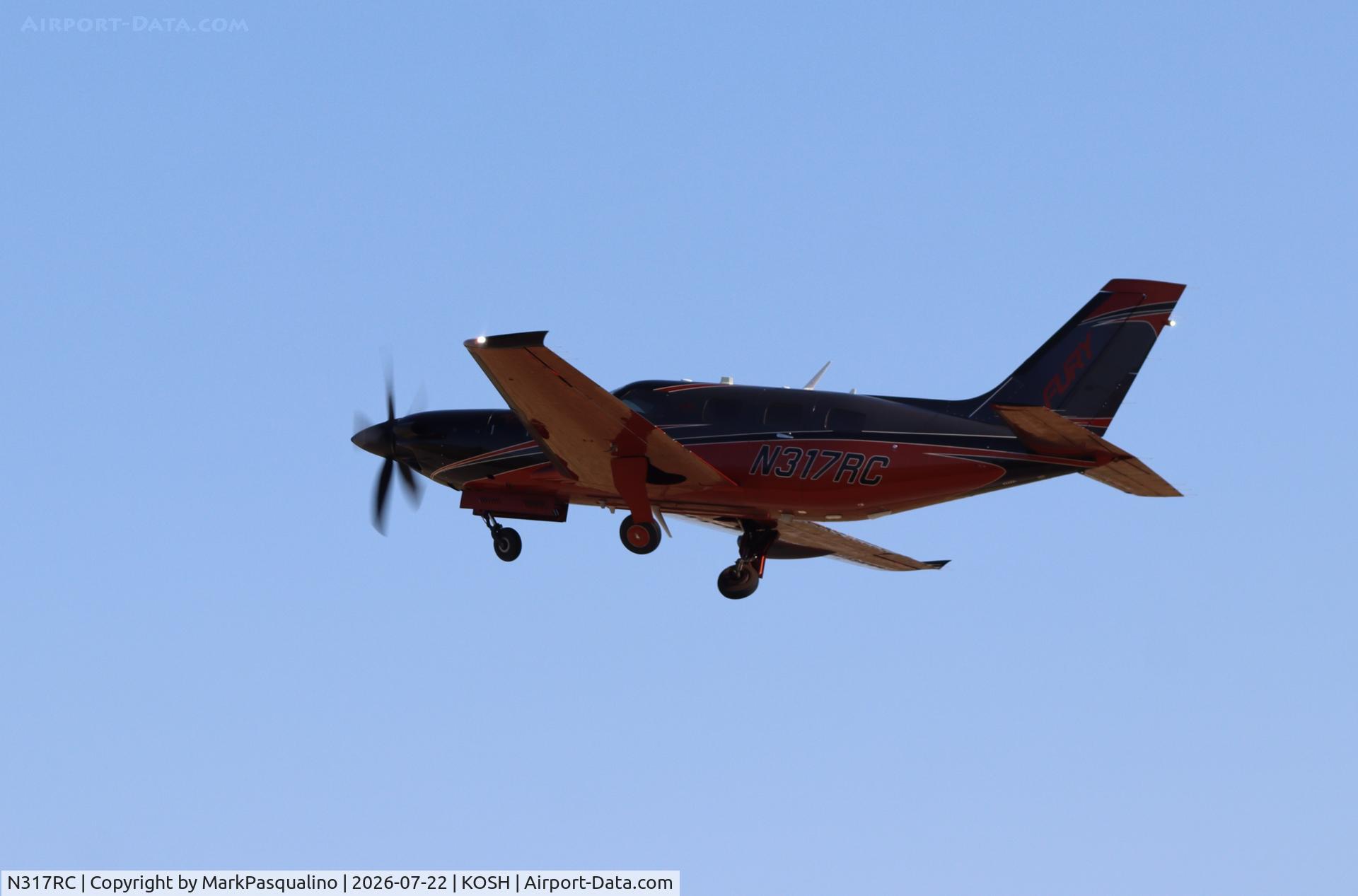 Aircraft N317RC, 2024 Piper Aircraft Co. PA-46-701TP, c/n 46020010, Piper PA-46-701TP, at KOSH, photo by MarkPasqualino