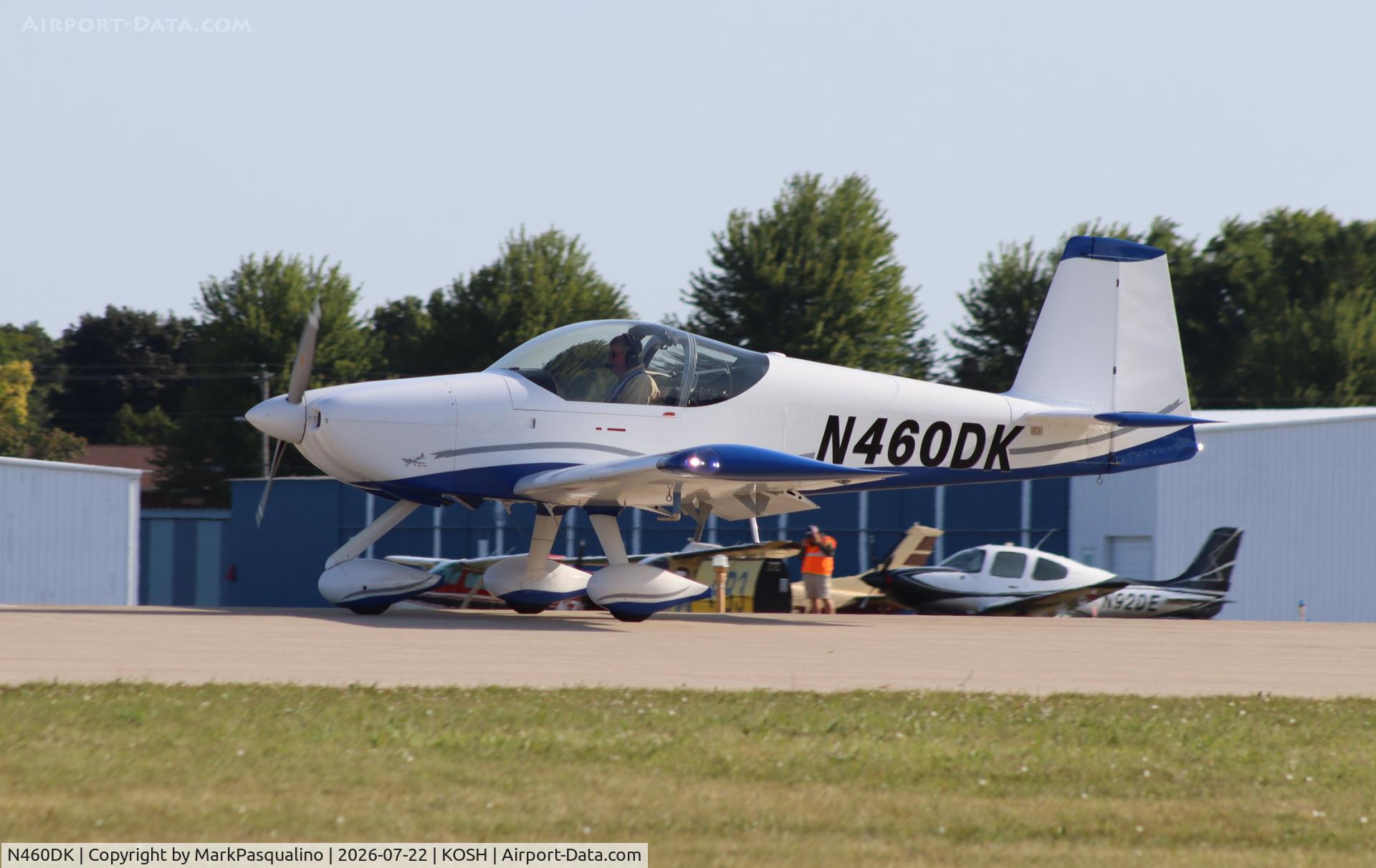 Aircraft N460DK, 2025 Dane Patterson RV-14A, c/n 141207, Vans RV-14A, at KOSH, photo by MarkPasqualino