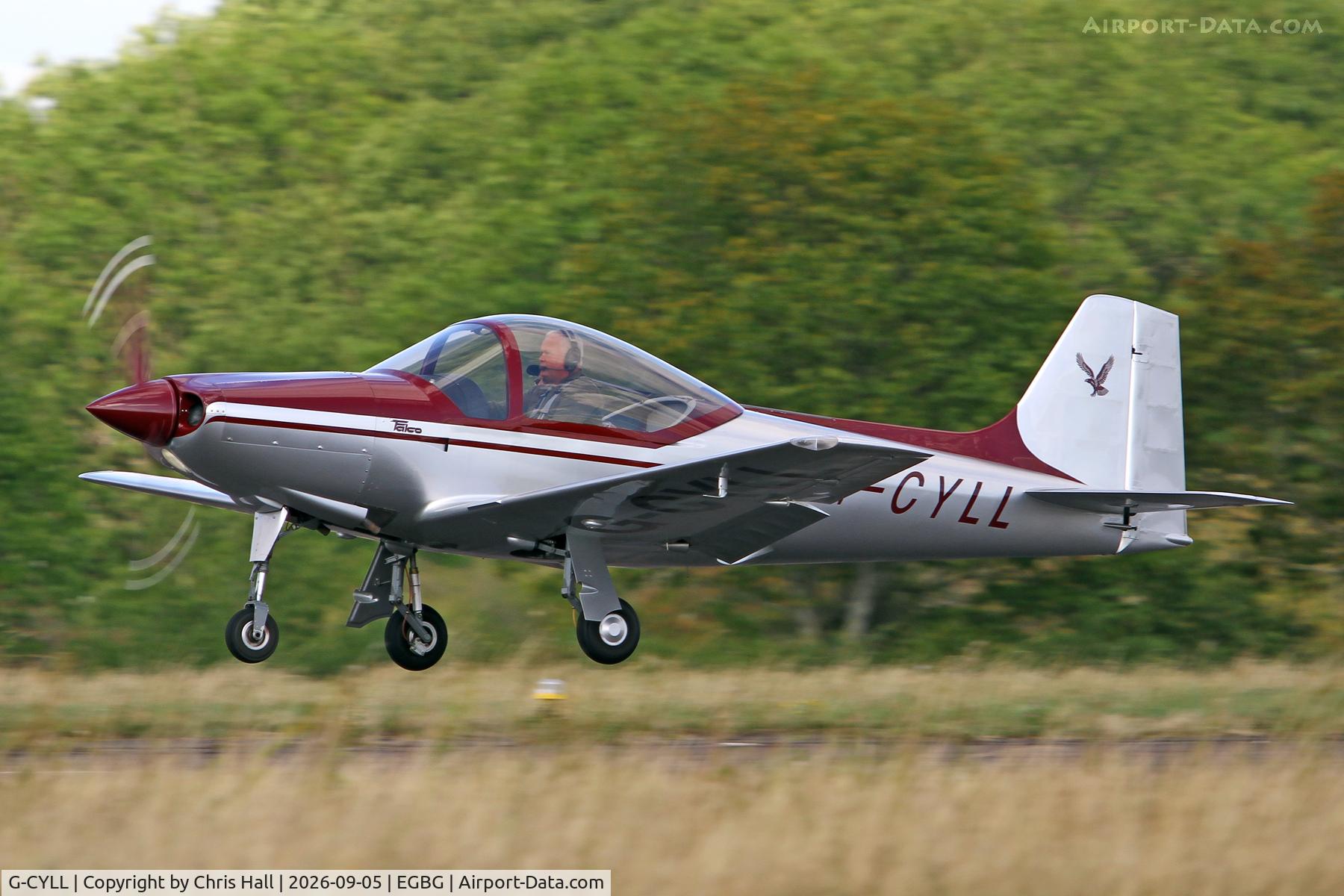 Aircraft G-CYLL, 2006 Sequoia F-8L, c/n PFA 100-14572, LAA 80th Anniversary Rally, at EGBG, photo by Chris Hall
