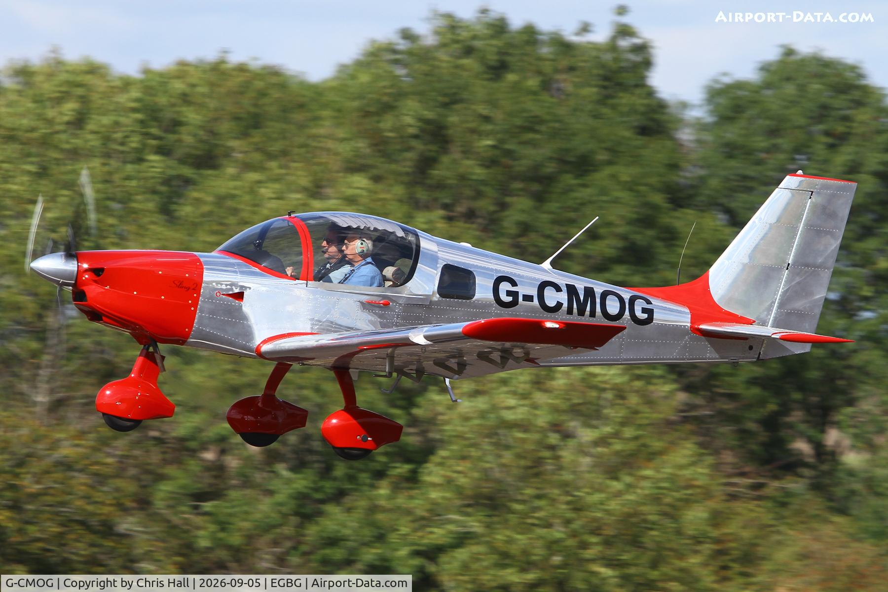 Aircraft G-CMOG, 2023 The Airplane Factory Sling 2, c/n LAA 399-15749, LAA 80th Anniversary Rally, at EGBG, photo by Chris Hall