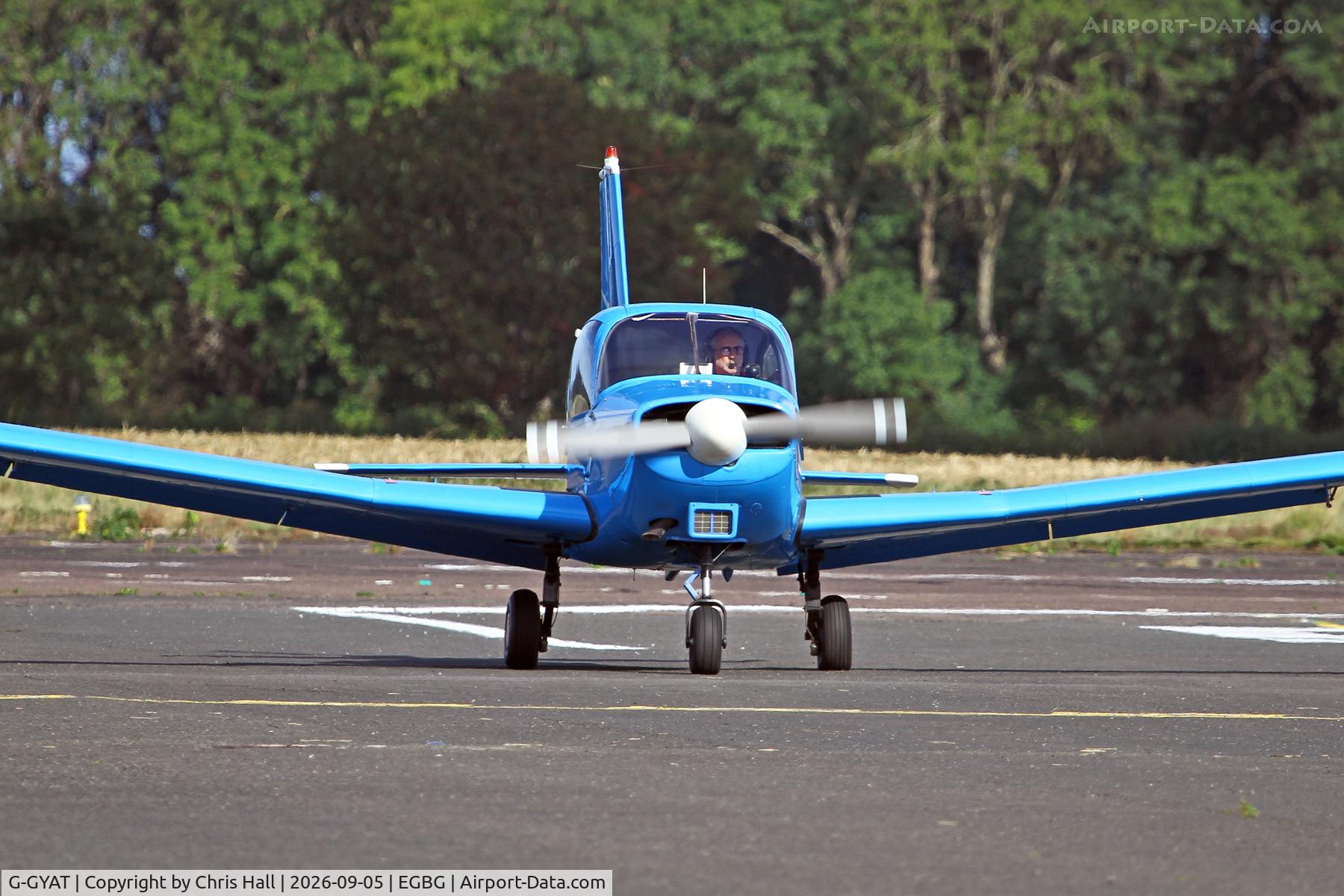 Aircraft G-GYAT, 1966 Gardan GY-80-180 Horizon, c/n 136, LAA 80th Anniversary Rally, at EGBG, photo by Chris Hall