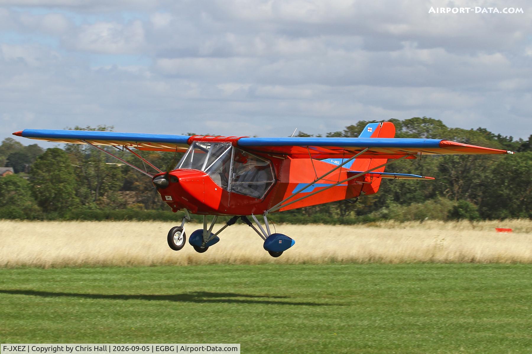 Aircraft F-JXEZ, Raj Hamsa X-Air Hawk X-Air Hawk, c/n 1152, LAA 80th Anniversary Rally, at EGBG, photo by Chris Hall