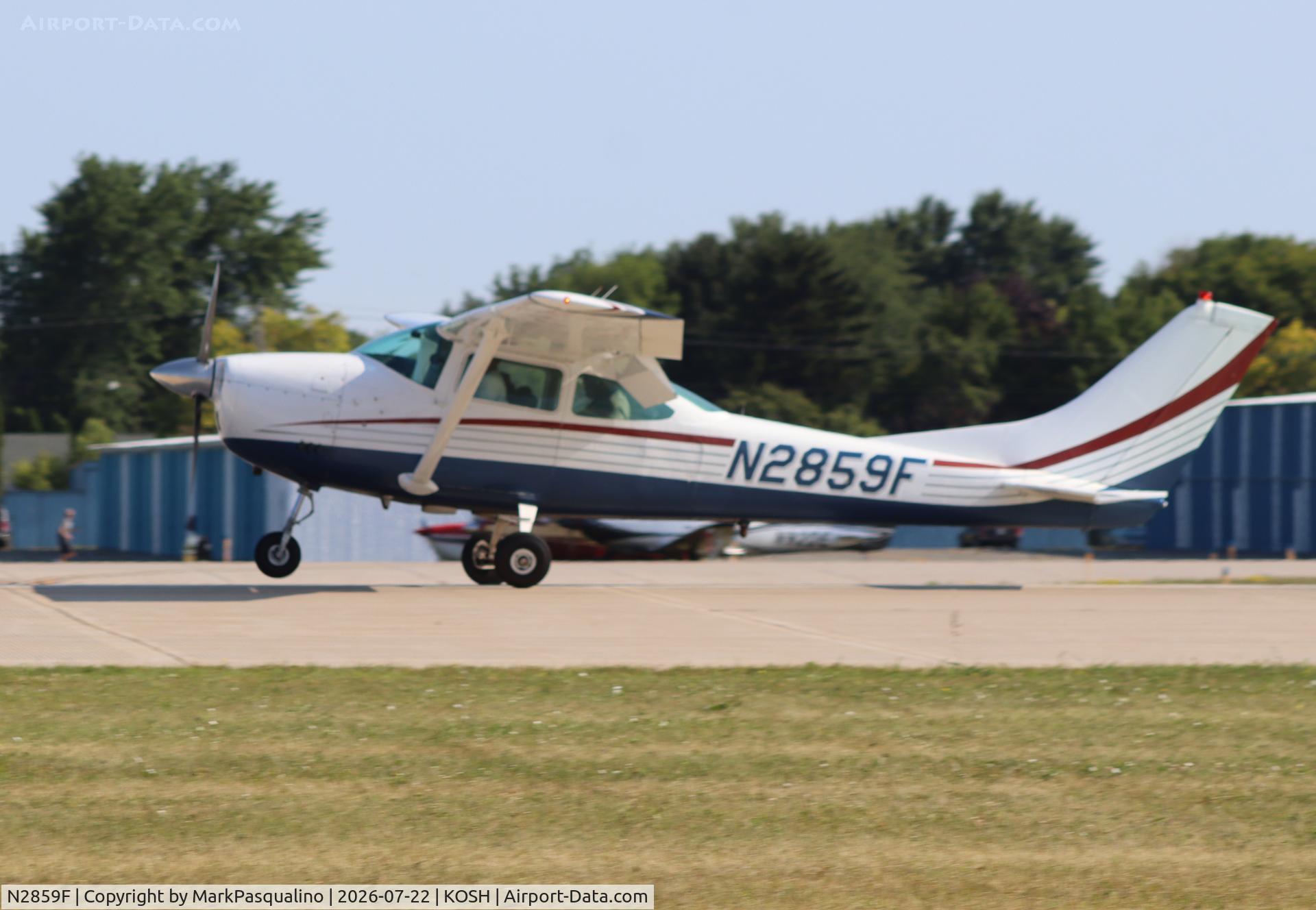 Aircraft N2859F, 1966 Cessna 182J Skylane, c/n 18256959, Cessna 182J, at KOSH, photo by MarkPasqualino