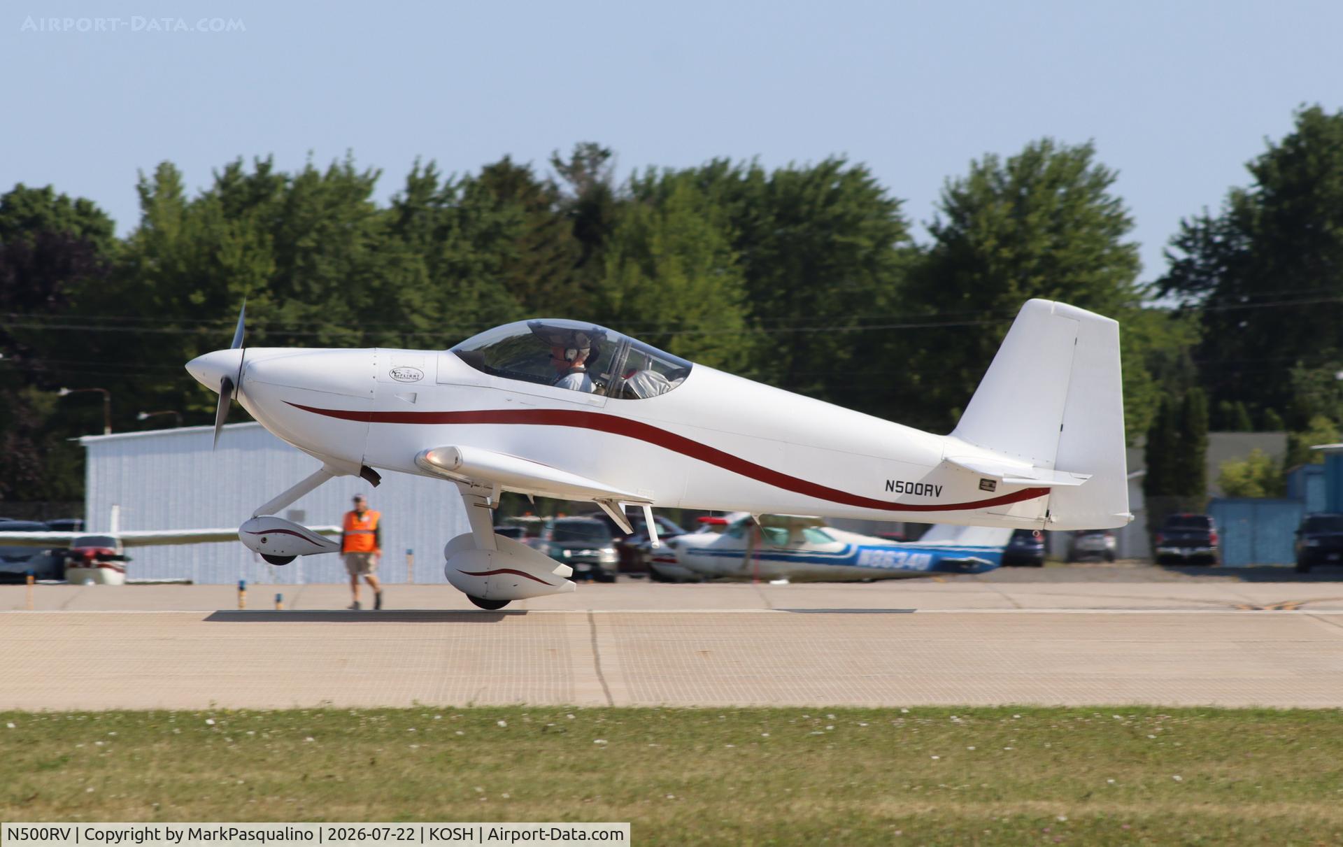 Aircraft N500RV, Vans RV-7A, c/n 73029, Vans RV-7A, at KOSH, photo by MarkPasqualino