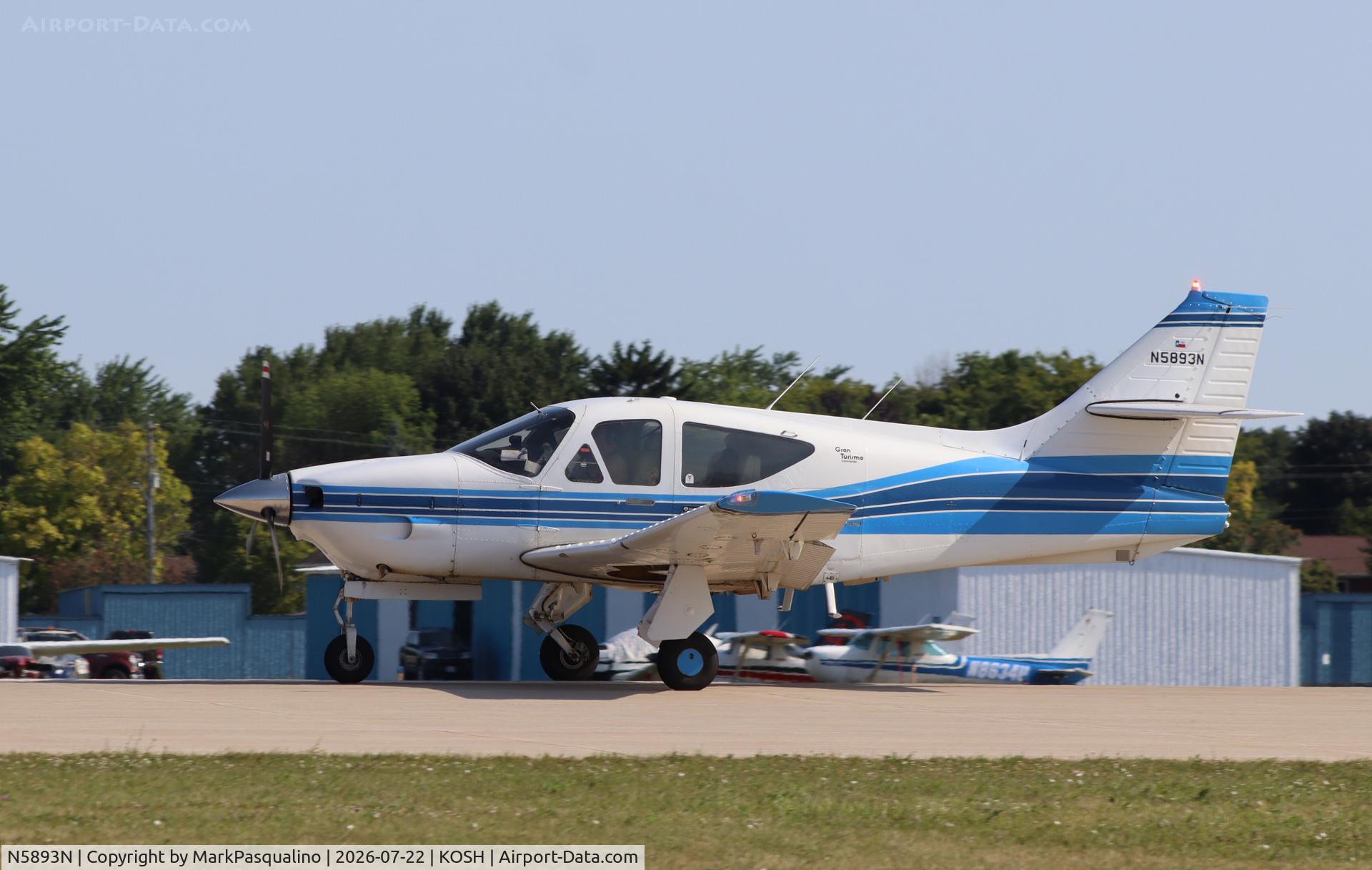 Aircraft N5893N, 1979 Rockwell International 114A Commander, c/n 14506, Rockwell 114A, at KOSH, photo by MarkPasqualino