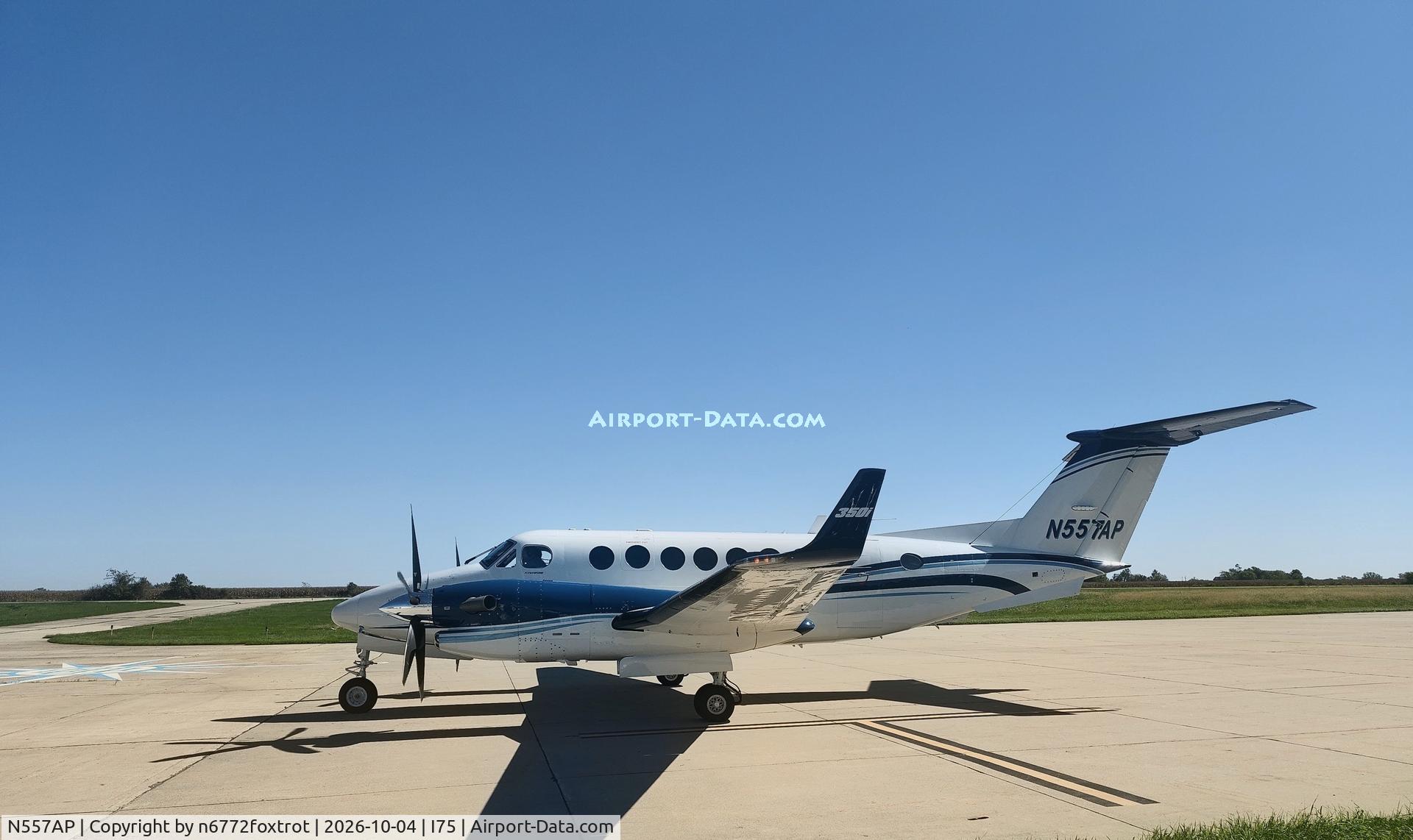Aircraft N557AP, 2013 Beechcraft B300 Super King Air, c/n FL-879, Flew in from North Carolina, at I75, photo by n6772foxtrot